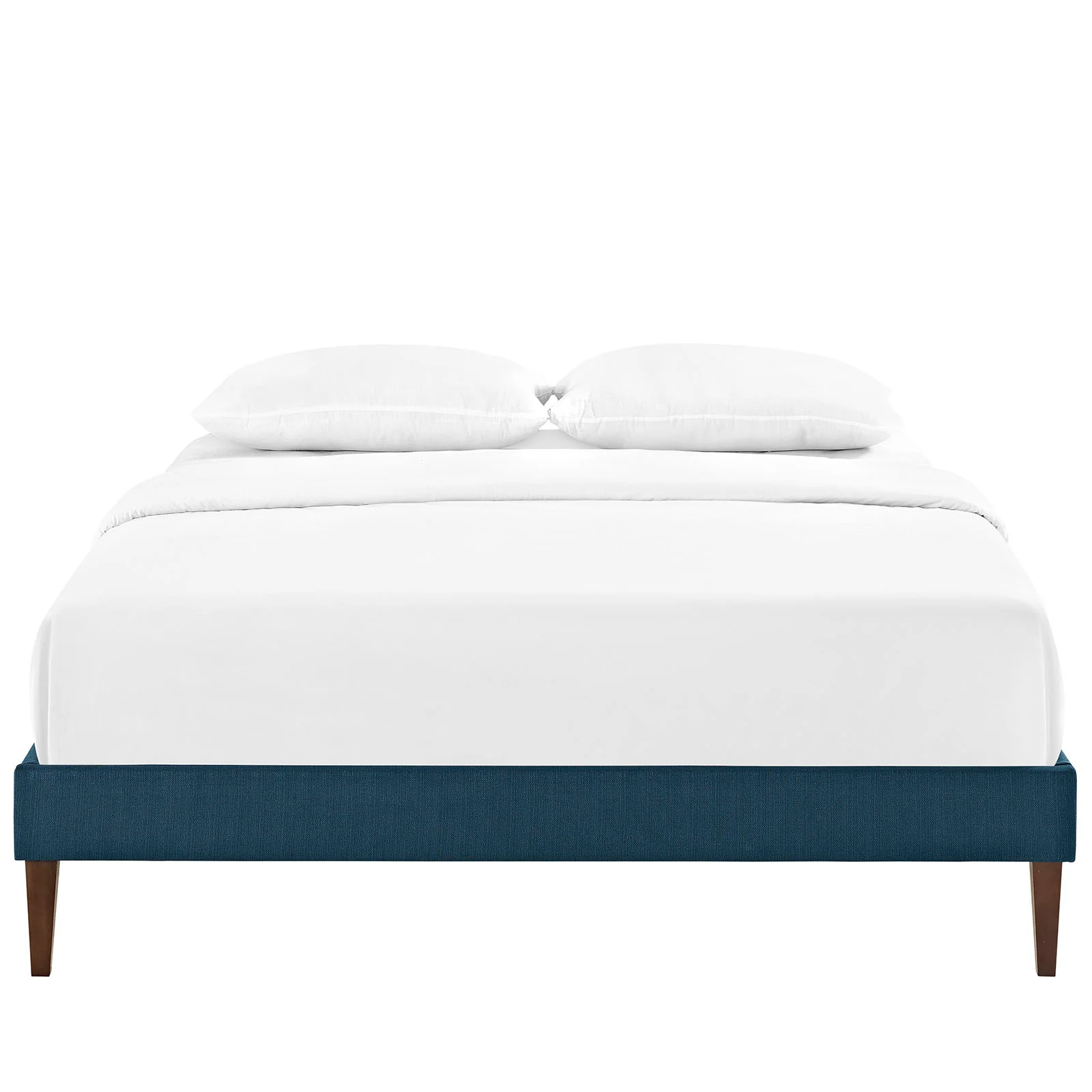 Modway Sharon Fabric Full Bed Frame with Squared Tapered Legs - Image 5