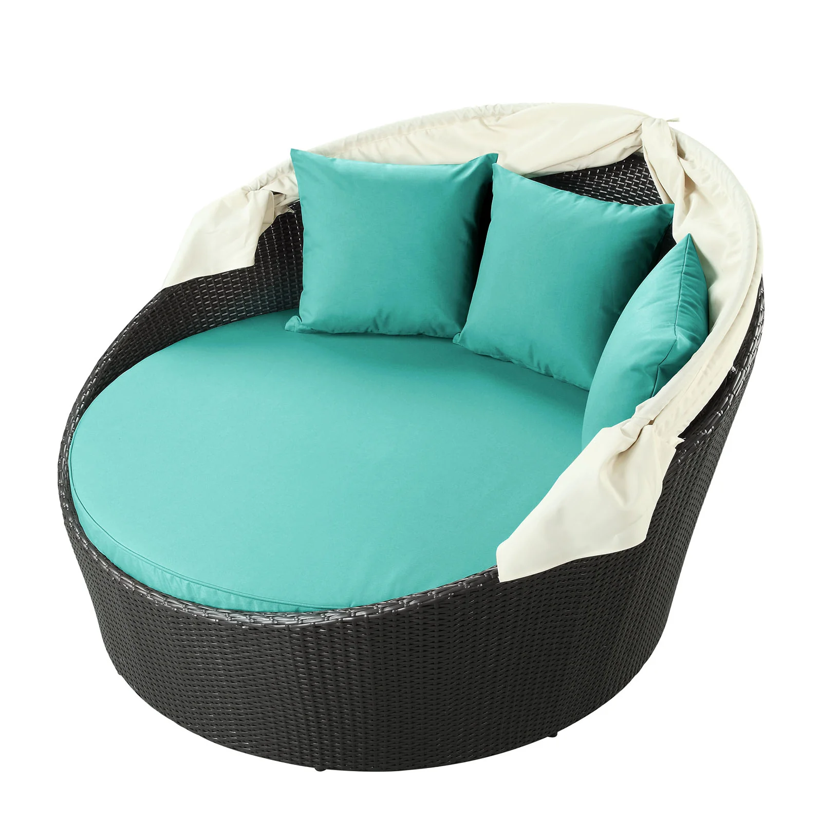 Modway Siesta Canopy Outdoor Patio Daybed - Image 22