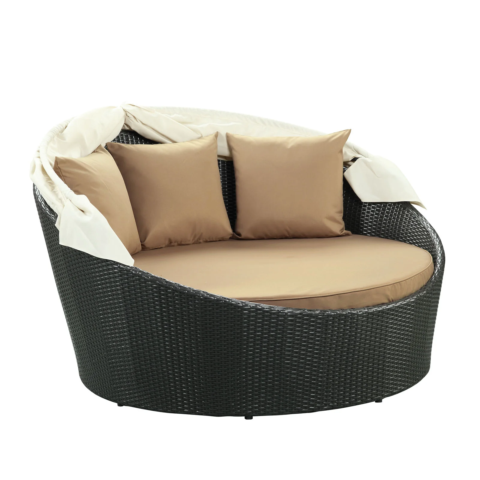 Modway Siesta Canopy Outdoor Patio Daybed - Image 3