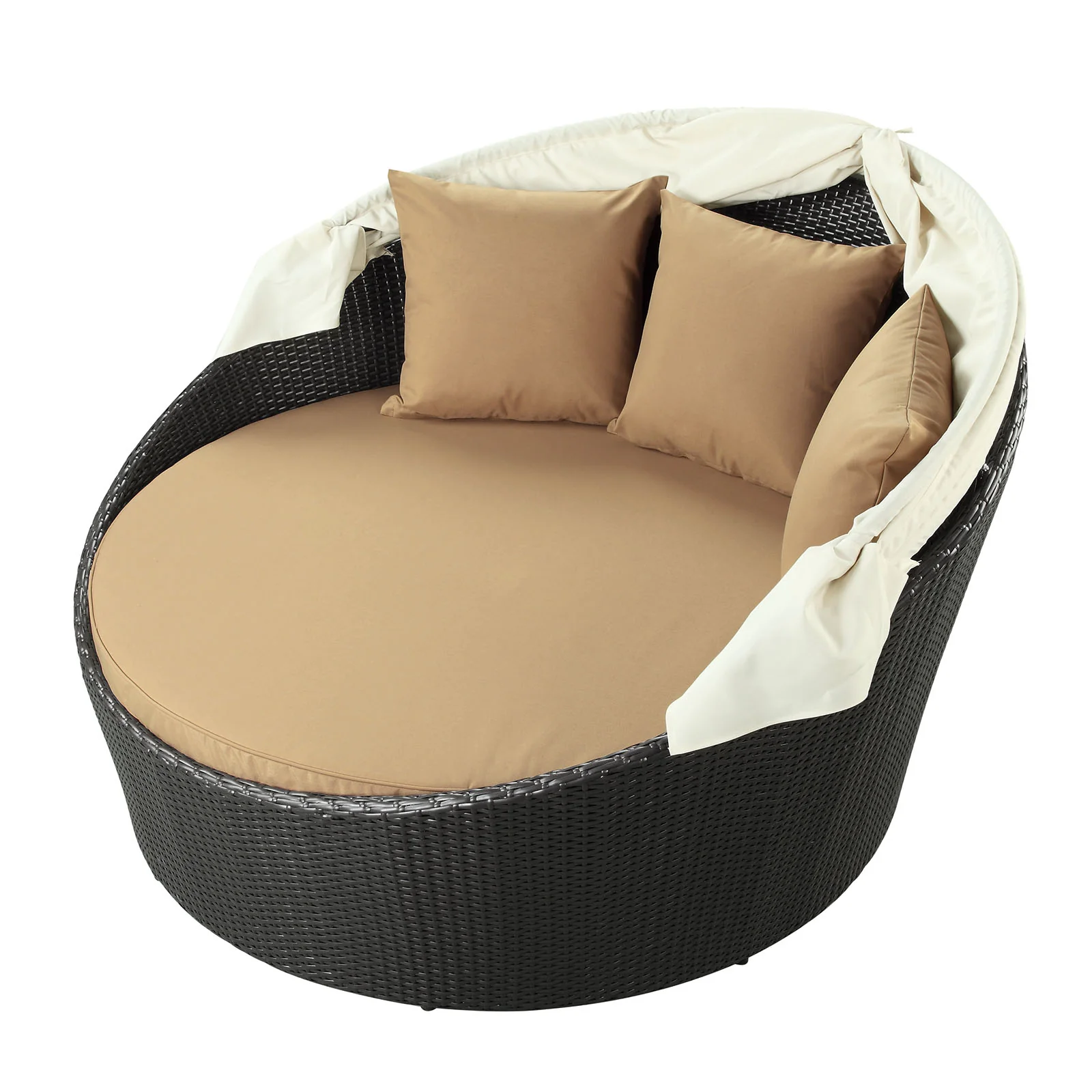 Modway Siesta Canopy Outdoor Patio Daybed - Image 5
