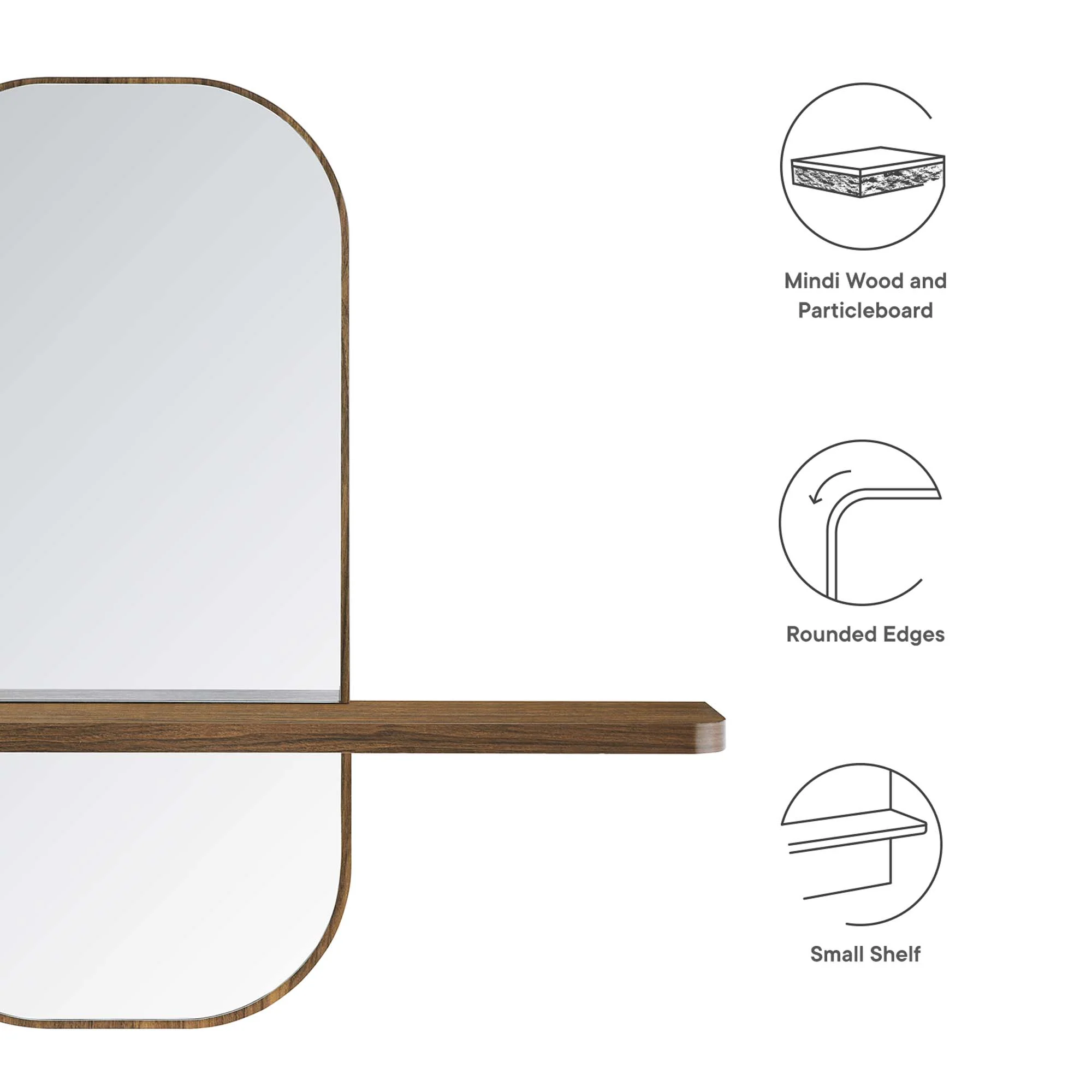 Modway Solstice Mirror - Image 15
