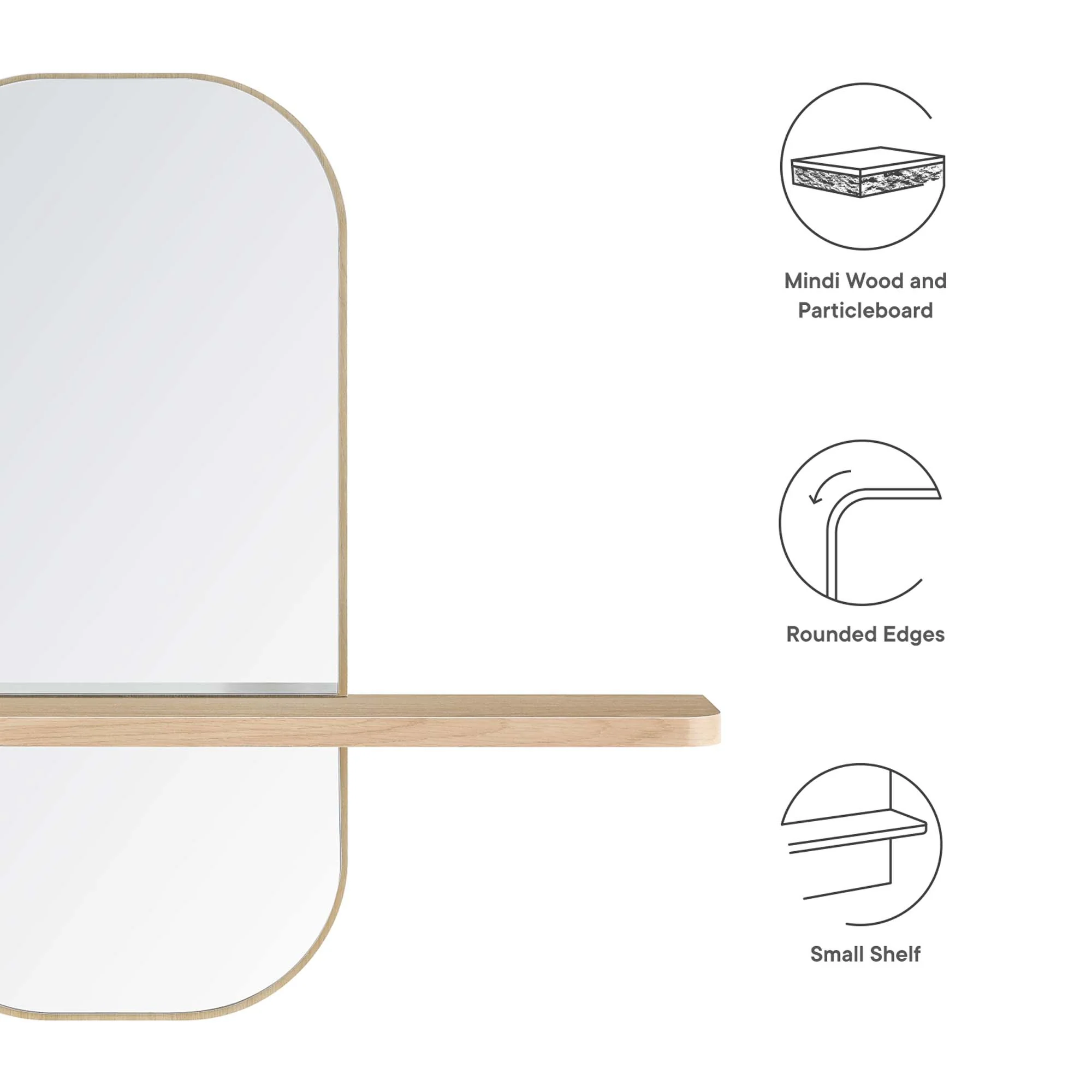 Modway Solstice Mirror - Image 7