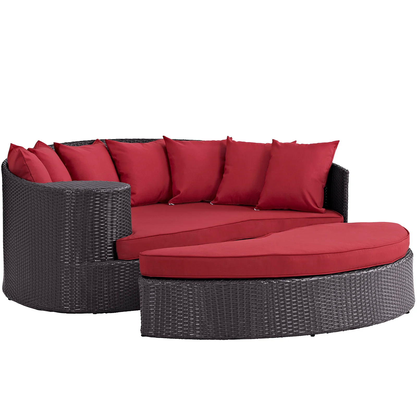 Modway Taiji Outdoor Patio Wicker Daybed - Image 13