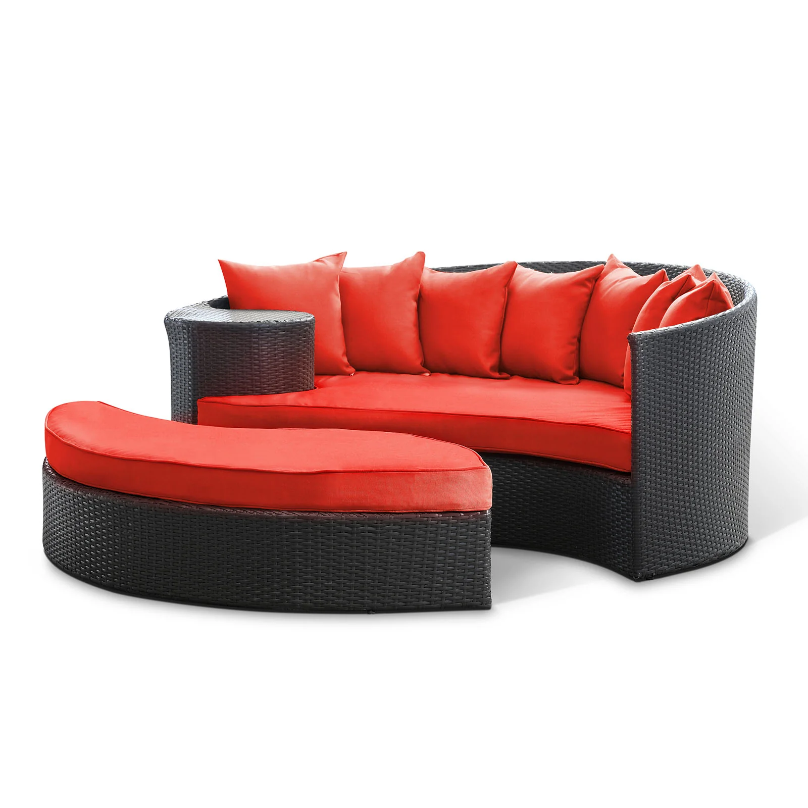 Modway Taiji Outdoor Patio Wicker Daybed - Image 14
