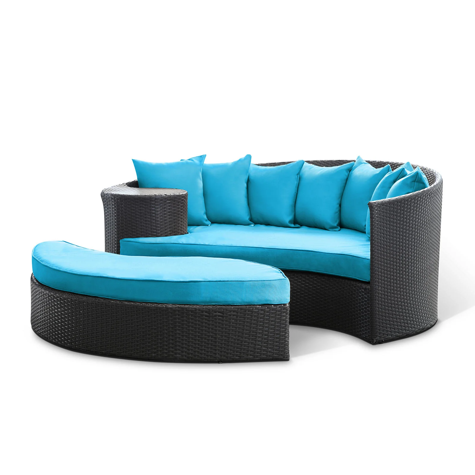 Modway Taiji Outdoor Patio Wicker Daybed - Image 20