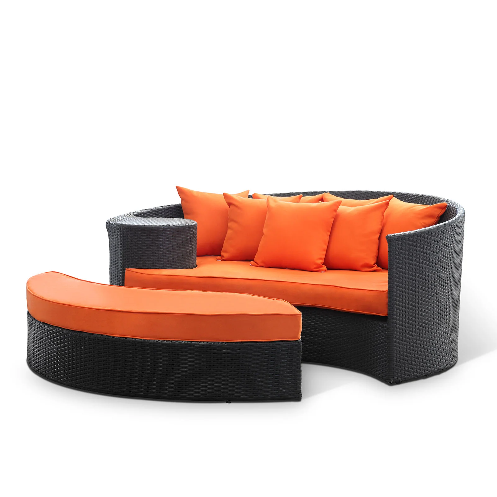 Modway Taiji Outdoor Patio Wicker Daybed - Image 3