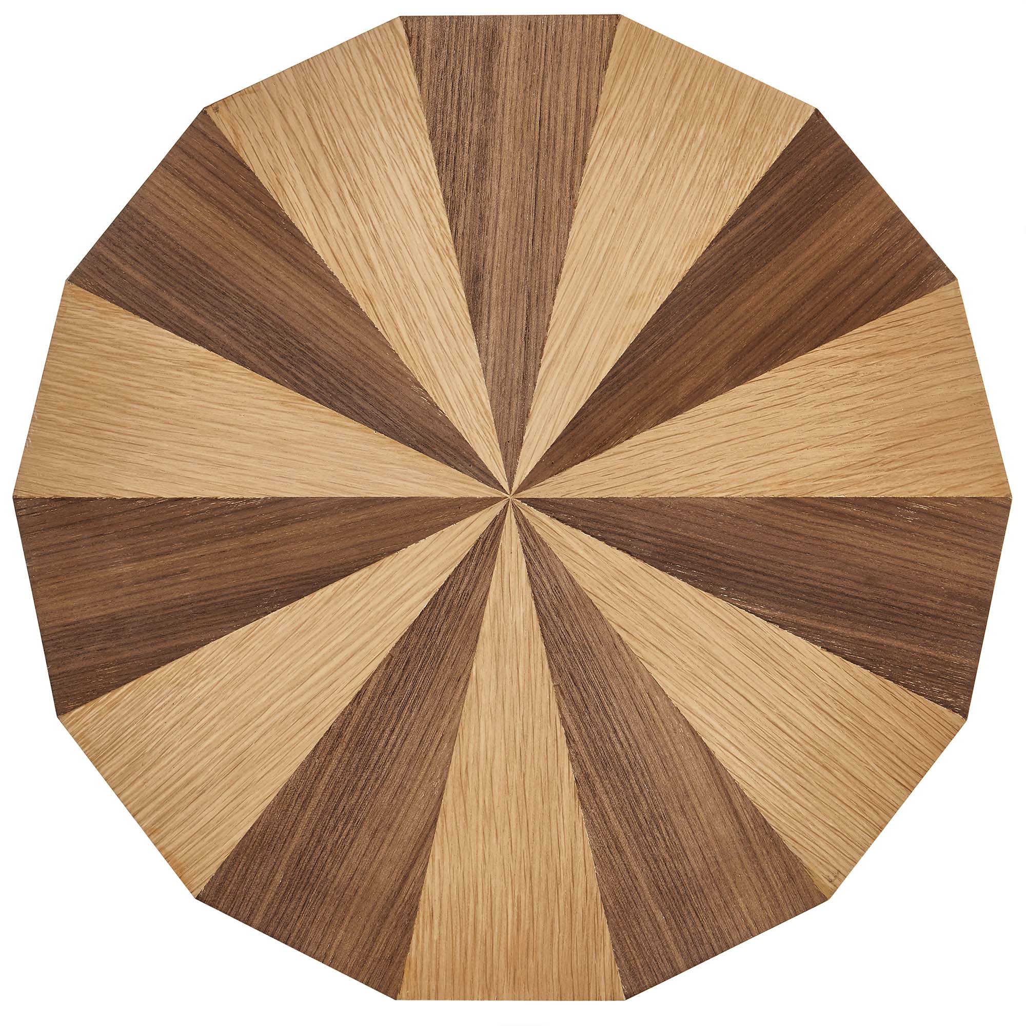 Modway Twirl Two-Toned Wood Veneer Side Table - Image 4