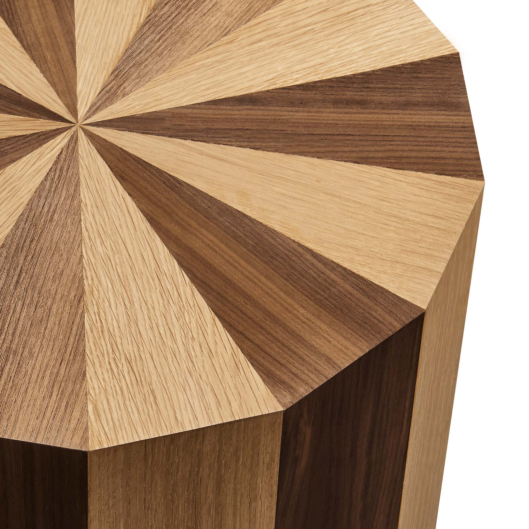 Modway Twirl Two-Toned Wood Veneer Side Table - Image 5