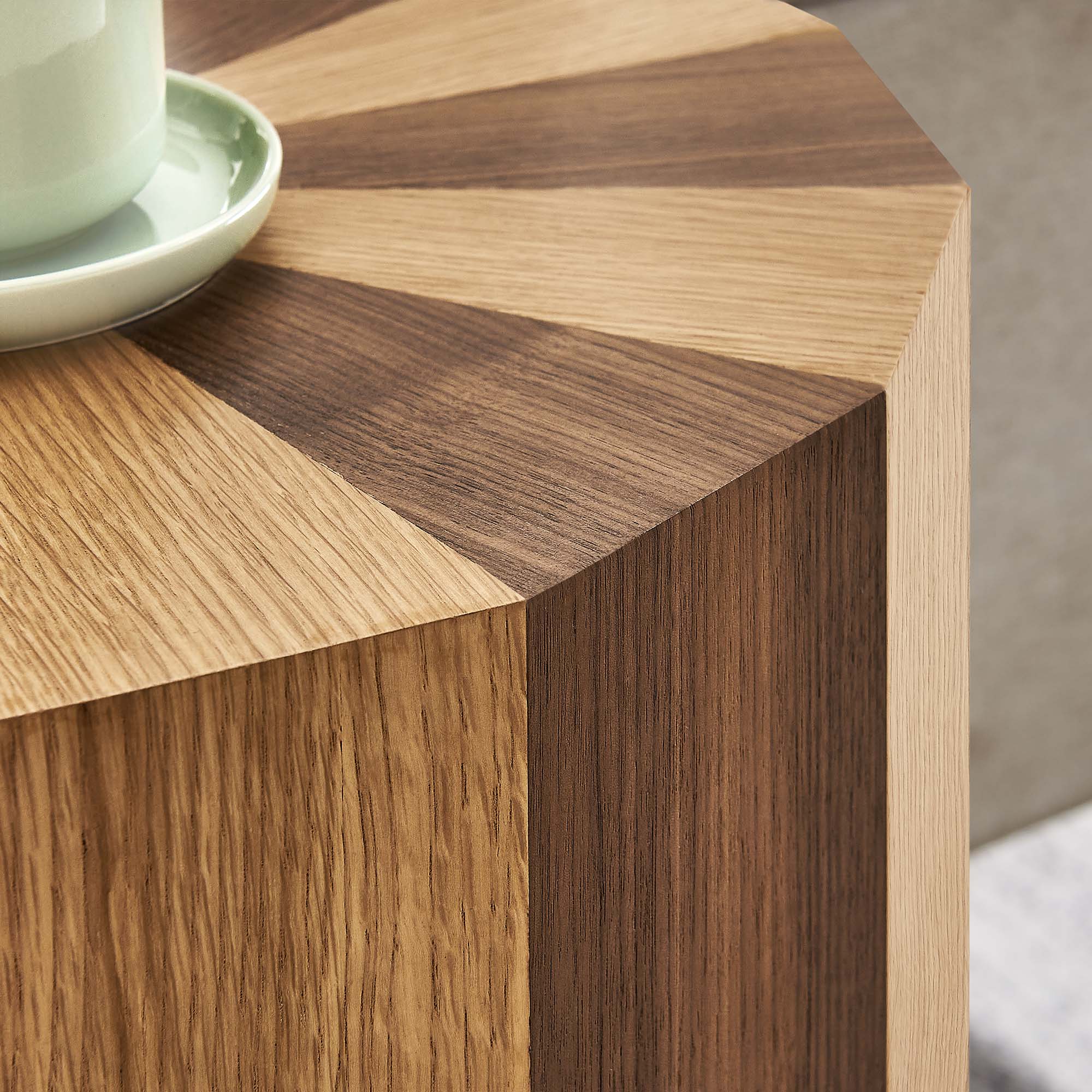 Modway Twirl Two-Toned Wood Veneer Side Table - Image 8