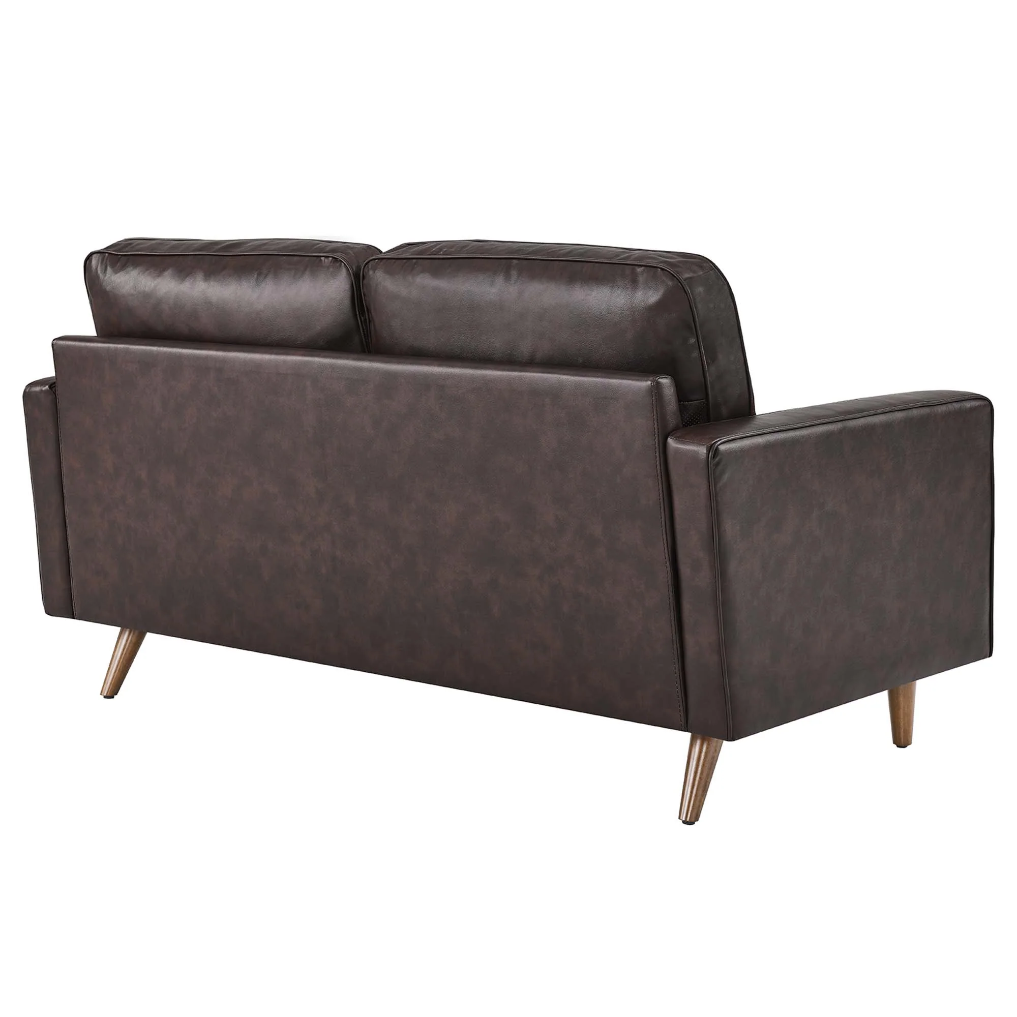 Modway Valour Leather Loveseat - Image 11