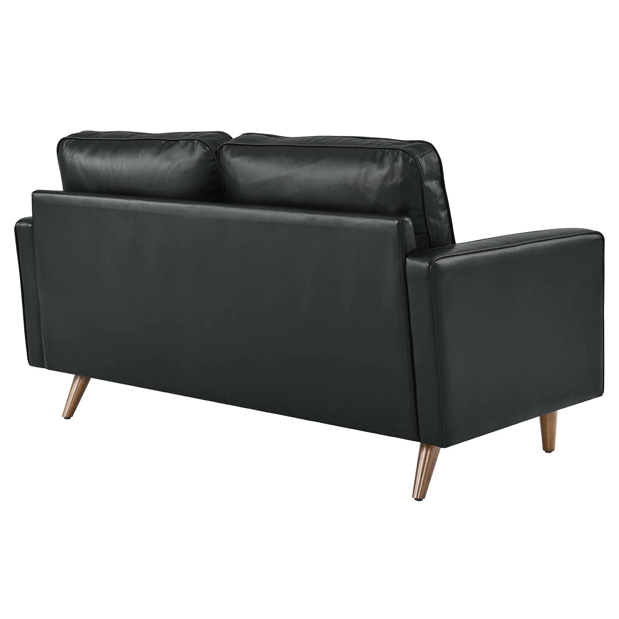 Modway Valour Leather Loveseat - Image 4