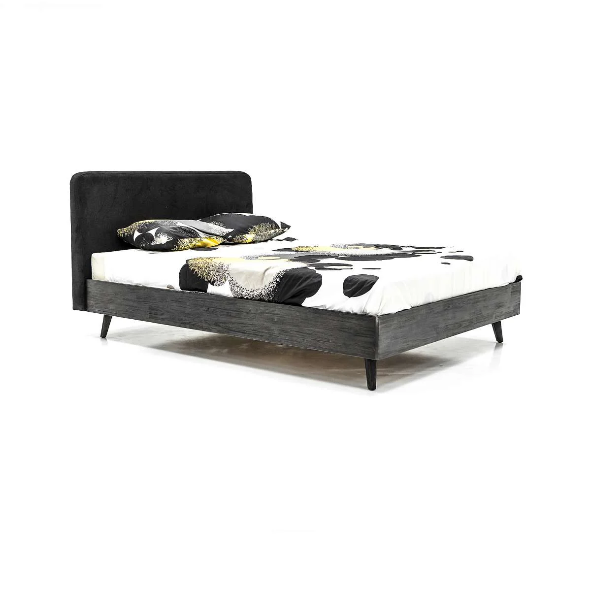 Mohave 4 Piece Acacia Queen Bedroom Set with Dresser and Nightstands By Armen Living - Image 2