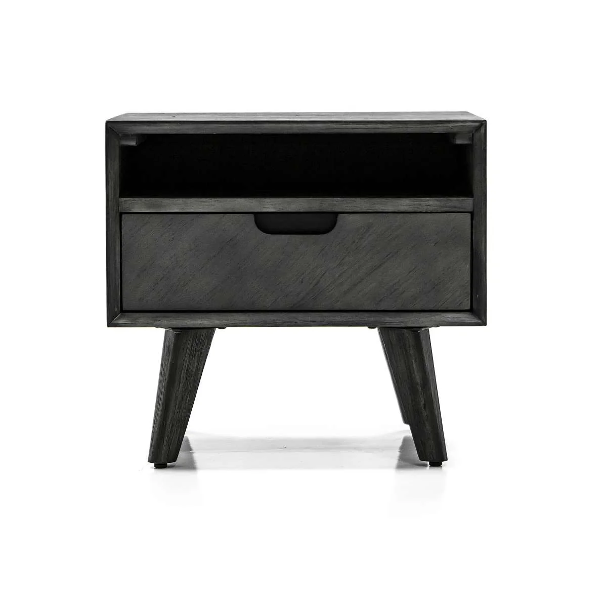 Mohave 4 Piece Acacia Queen Bedroom Set with Dresser and Nightstands By Armen Living - Image 4