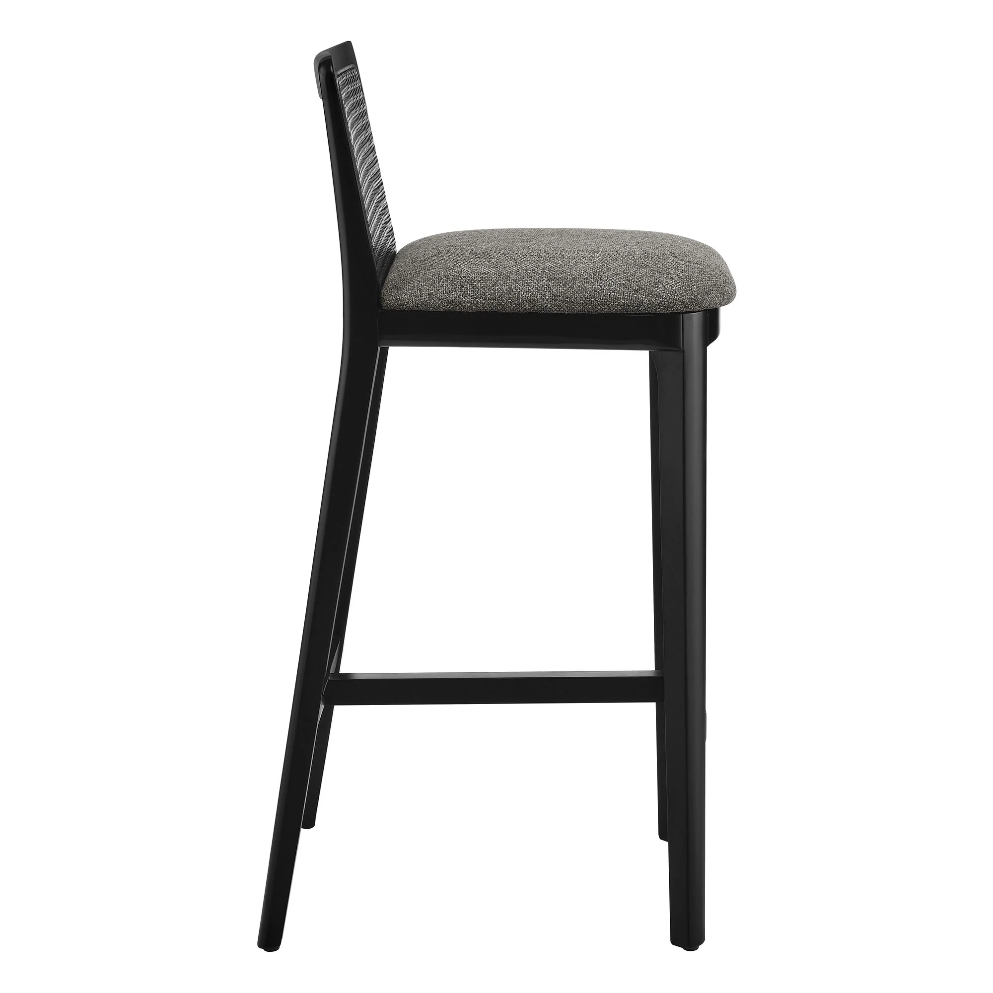 Monarch Wood and Rattan Bar Stool by Modway - Image 11