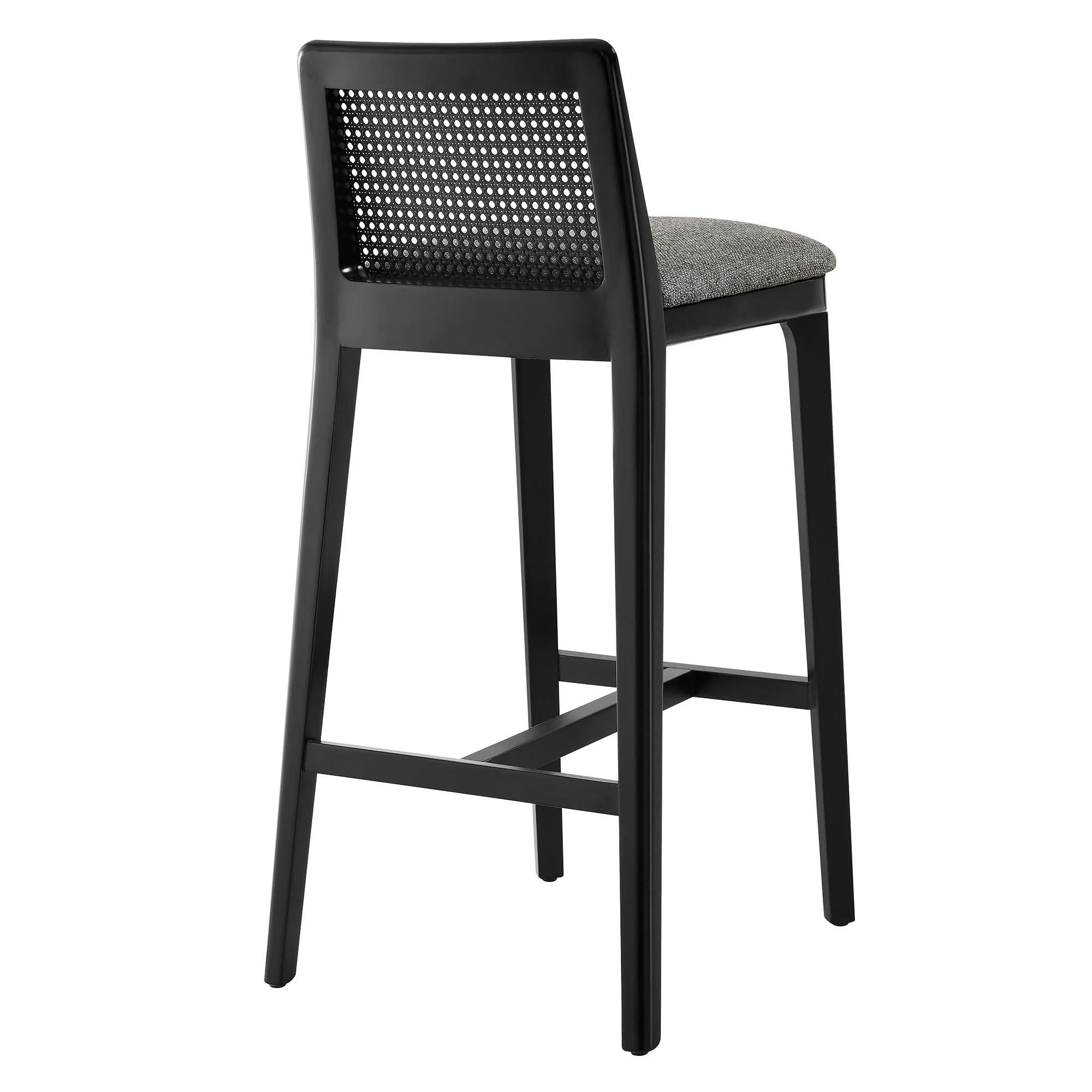 Monarch Wood and Rattan Bar Stool by Modway - Image 12