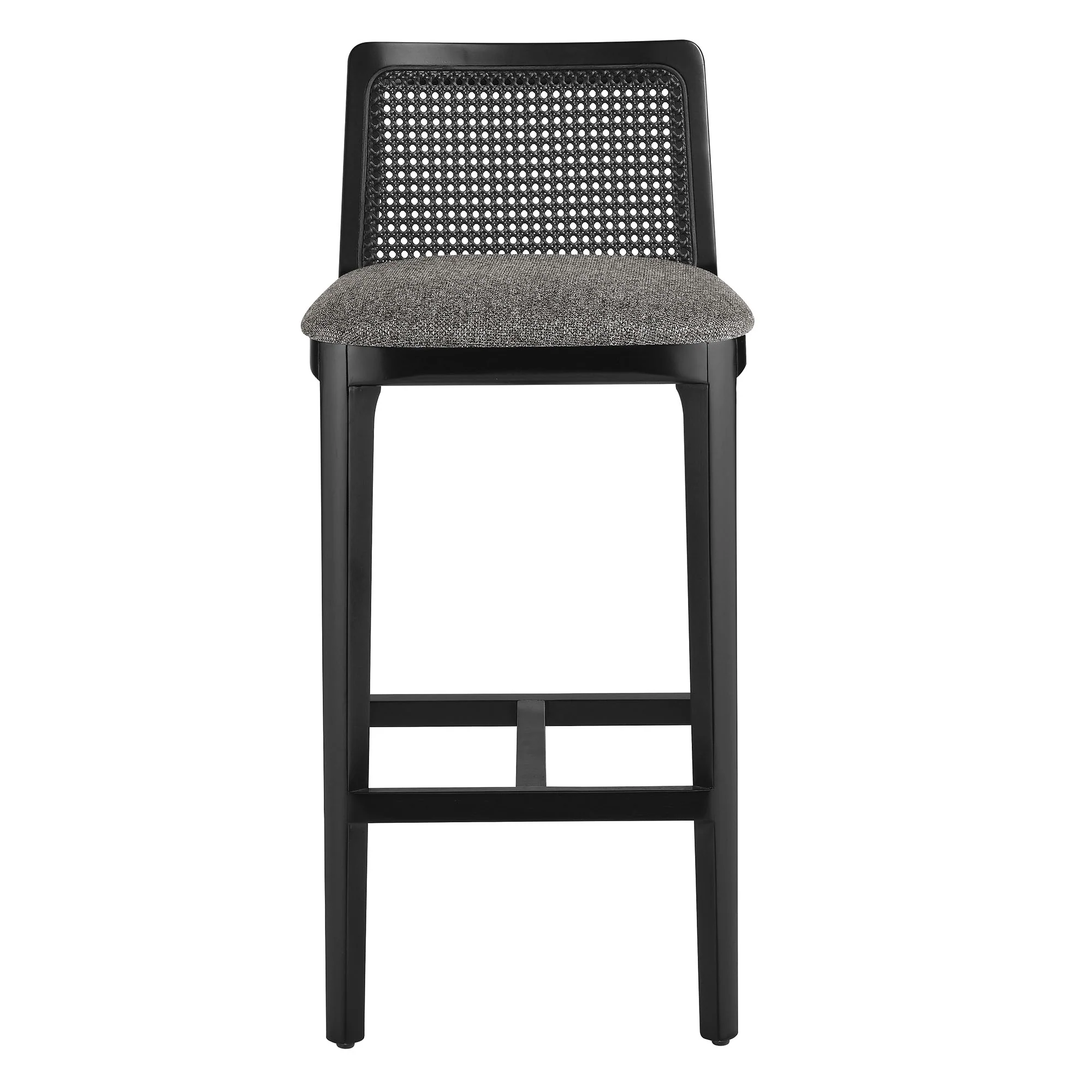 Monarch Wood and Rattan Bar Stool by Modway - Image 13