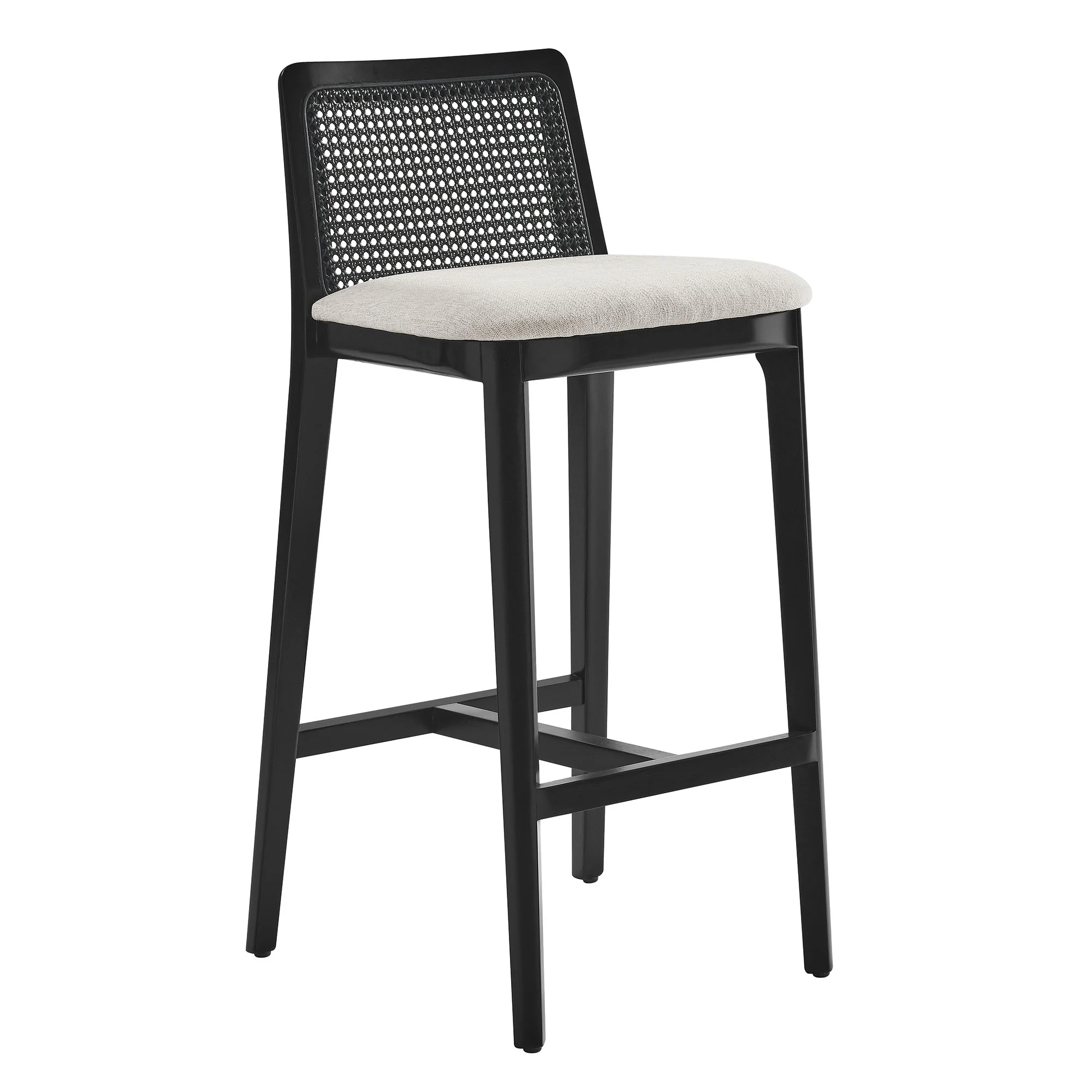 Monarch Wood and Rattan Bar Stool by Modway - Image 19