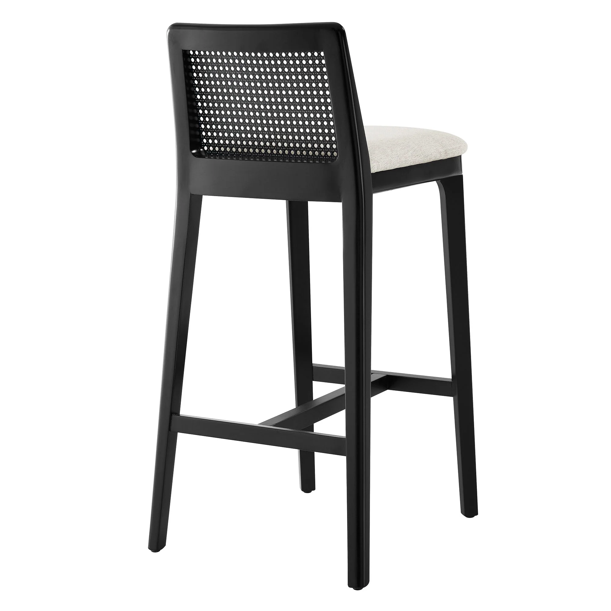 Monarch Wood and Rattan Bar Stool by Modway - Image 21