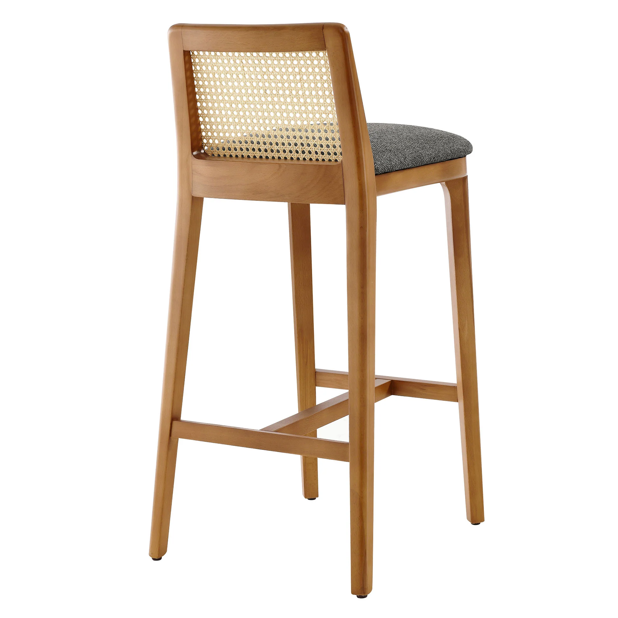 Monarch Wood and Rattan Bar Stool by Modway - Image 30