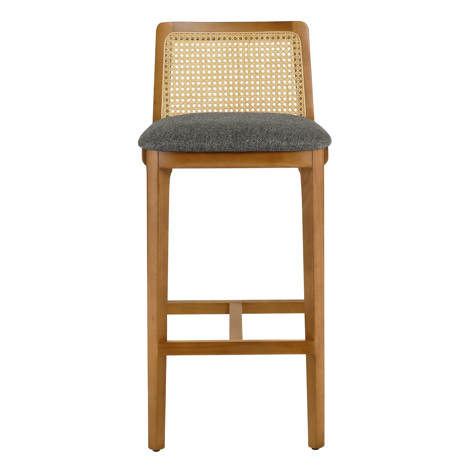 Monarch Wood and Rattan Bar Stool by Modway - Image 31