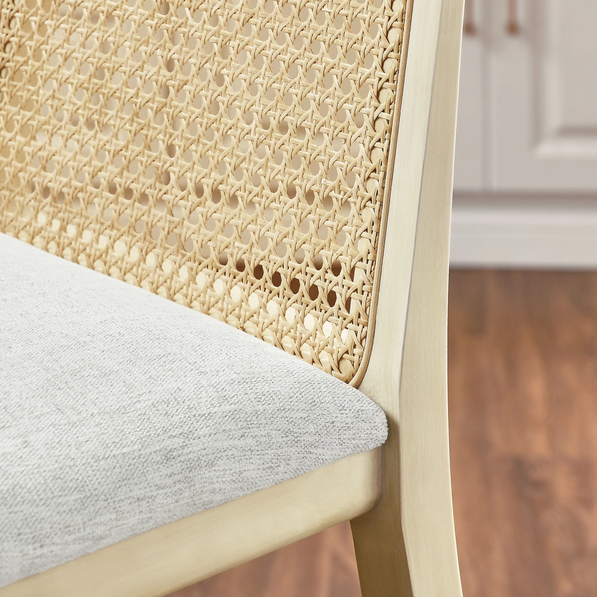 Monarch Wood and Rattan Bar Stool by Modway - Image 7