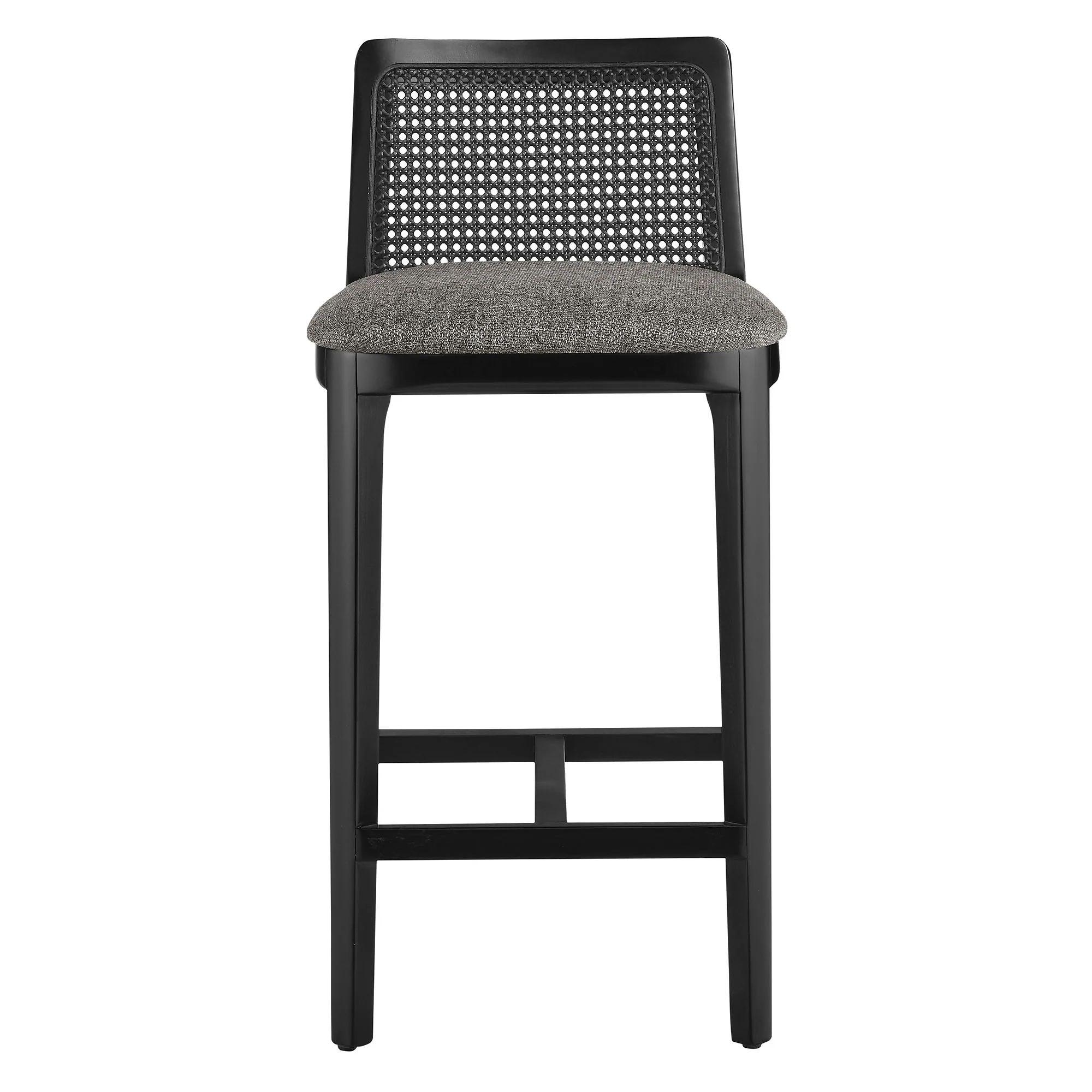 Monarch Wood and Rattan Counter Stool by Modway - Image 13