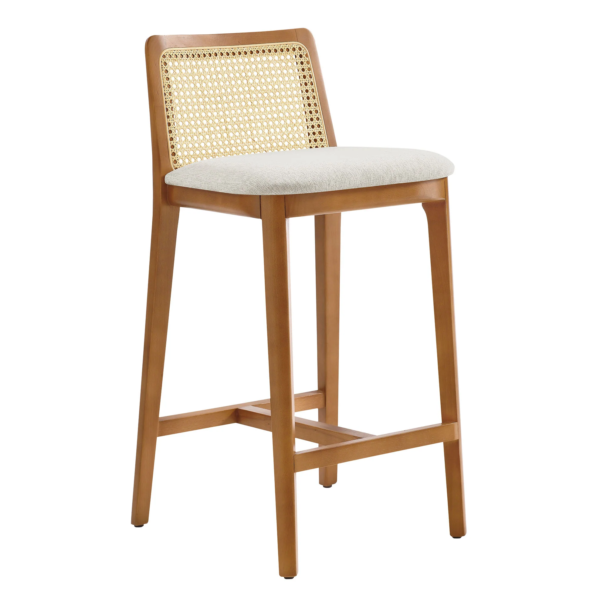 Monarch Wood and Rattan Counter Stool by Modway - Image 37