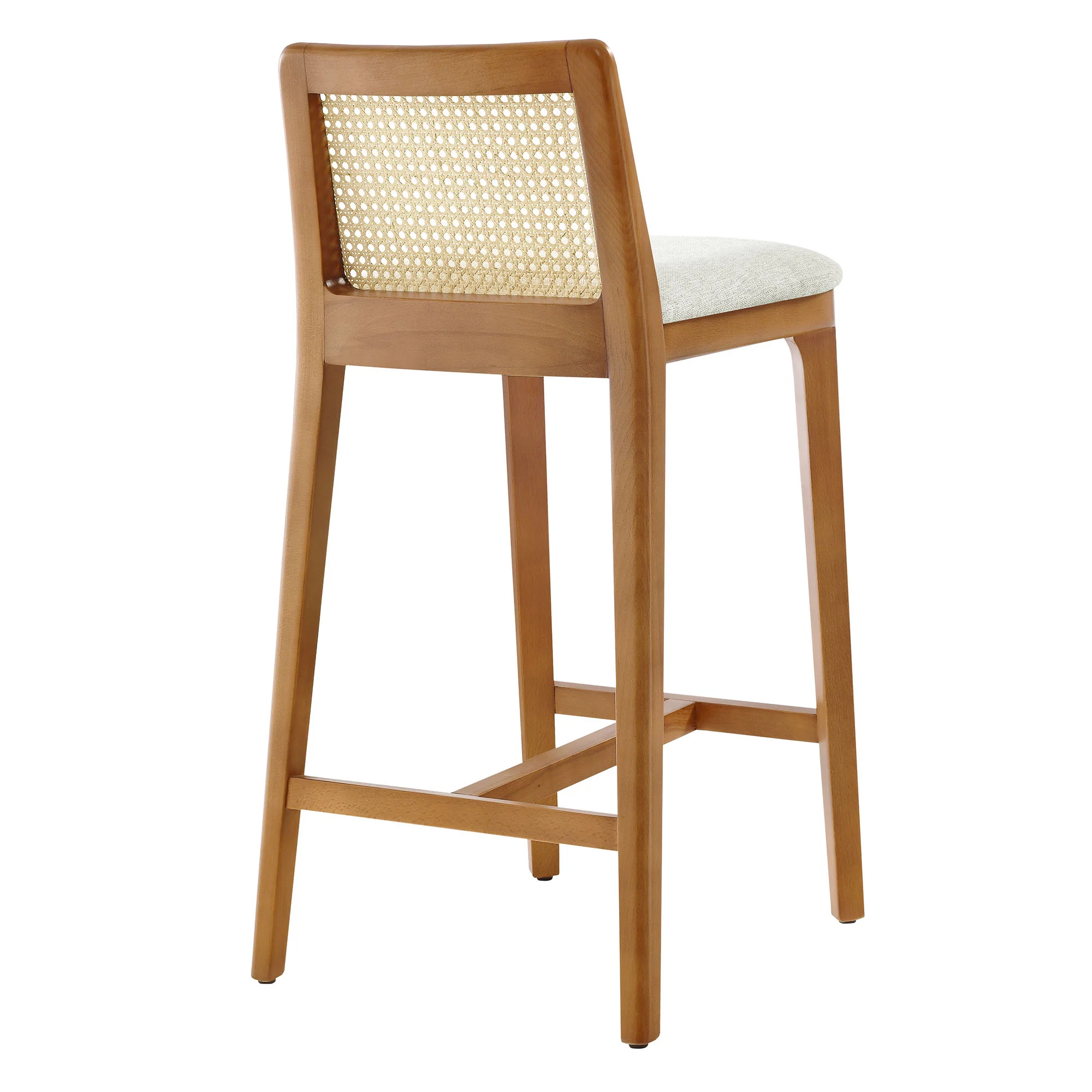 Monarch Wood and Rattan Counter Stool by Modway - Image 39