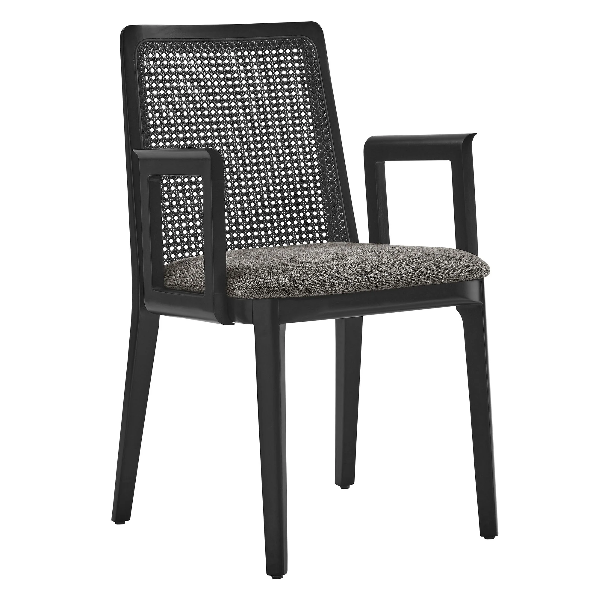 Monarch Wood and Rattan Dining Armchair by Modway - Image 10