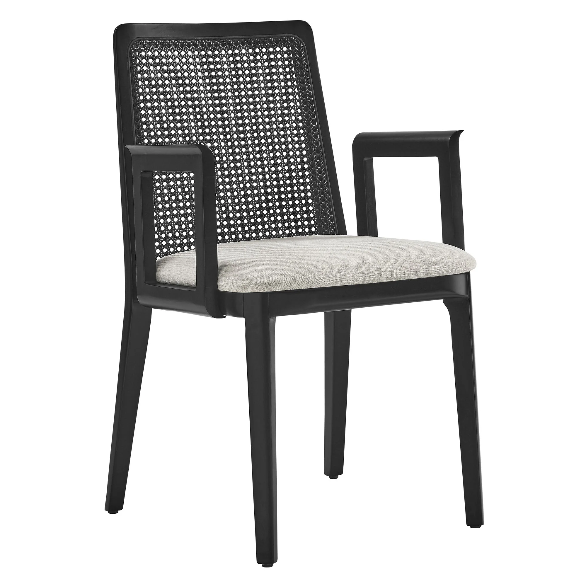 Monarch Wood and Rattan Dining Armchair by Modway - Image 19