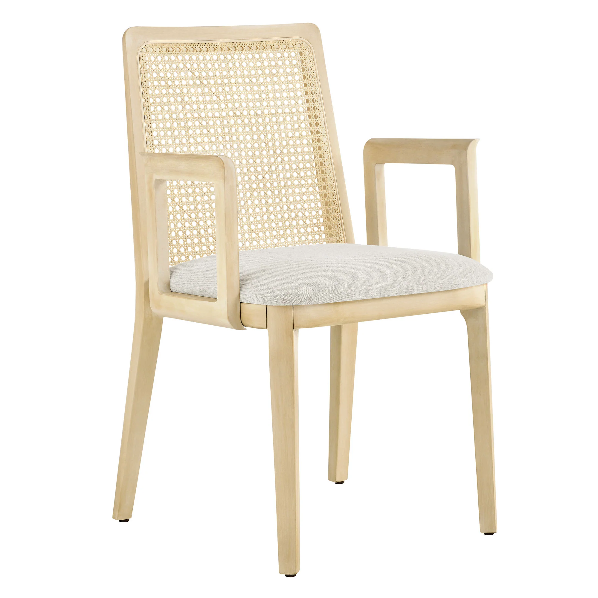 Monarch Wood and Rattan Dining Armchair by Modway - Image 2