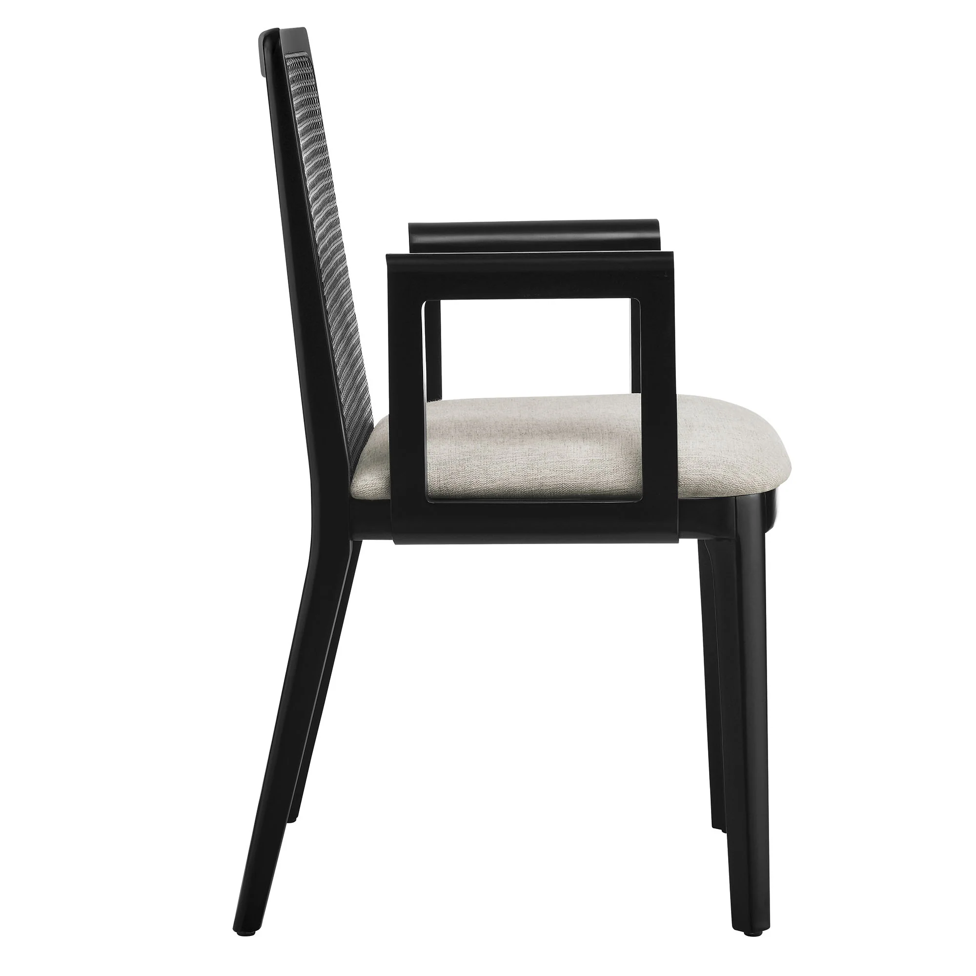 Monarch Wood and Rattan Dining Armchair by Modway - Image 20