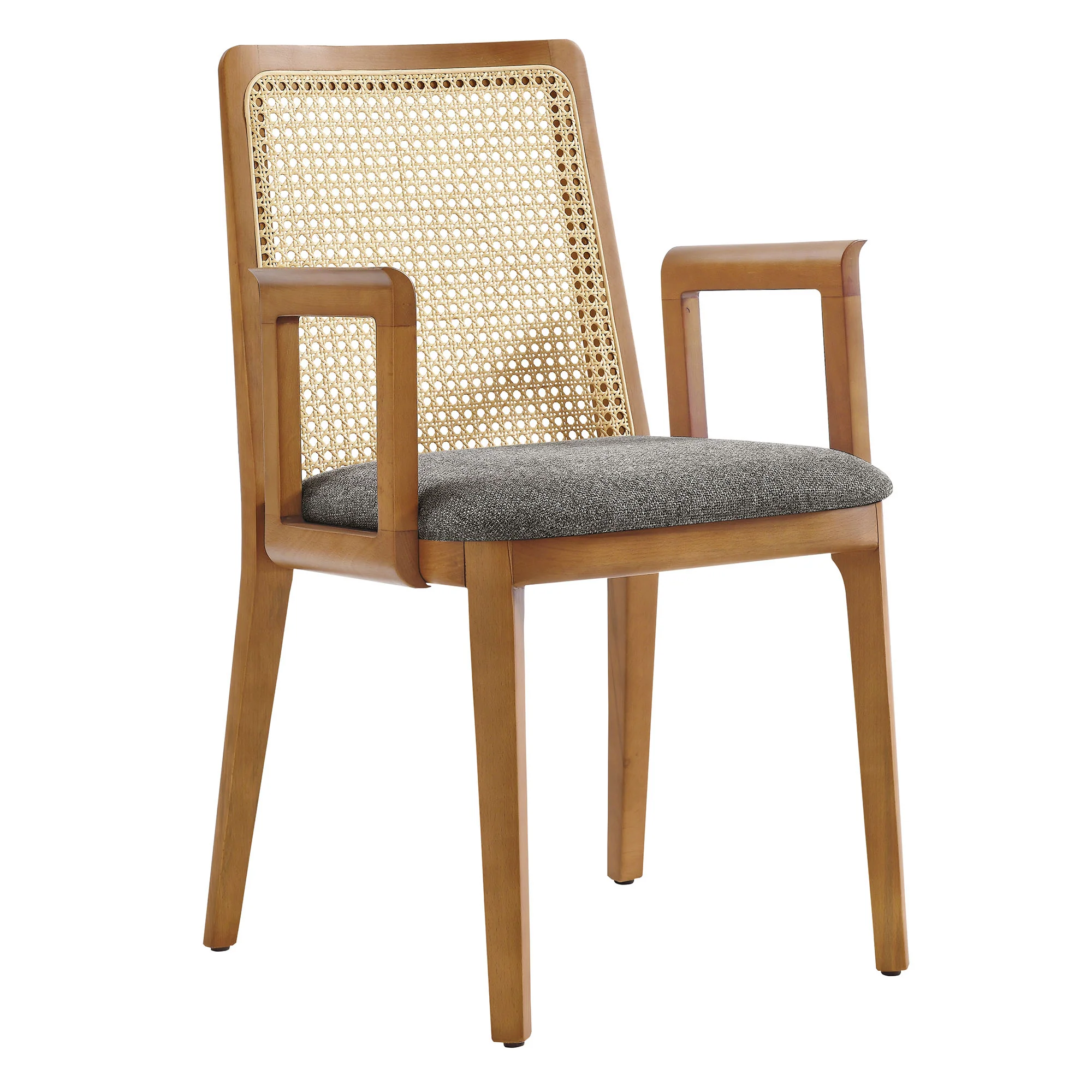 Monarch Wood and Rattan Dining Armchair by Modway - Image 28