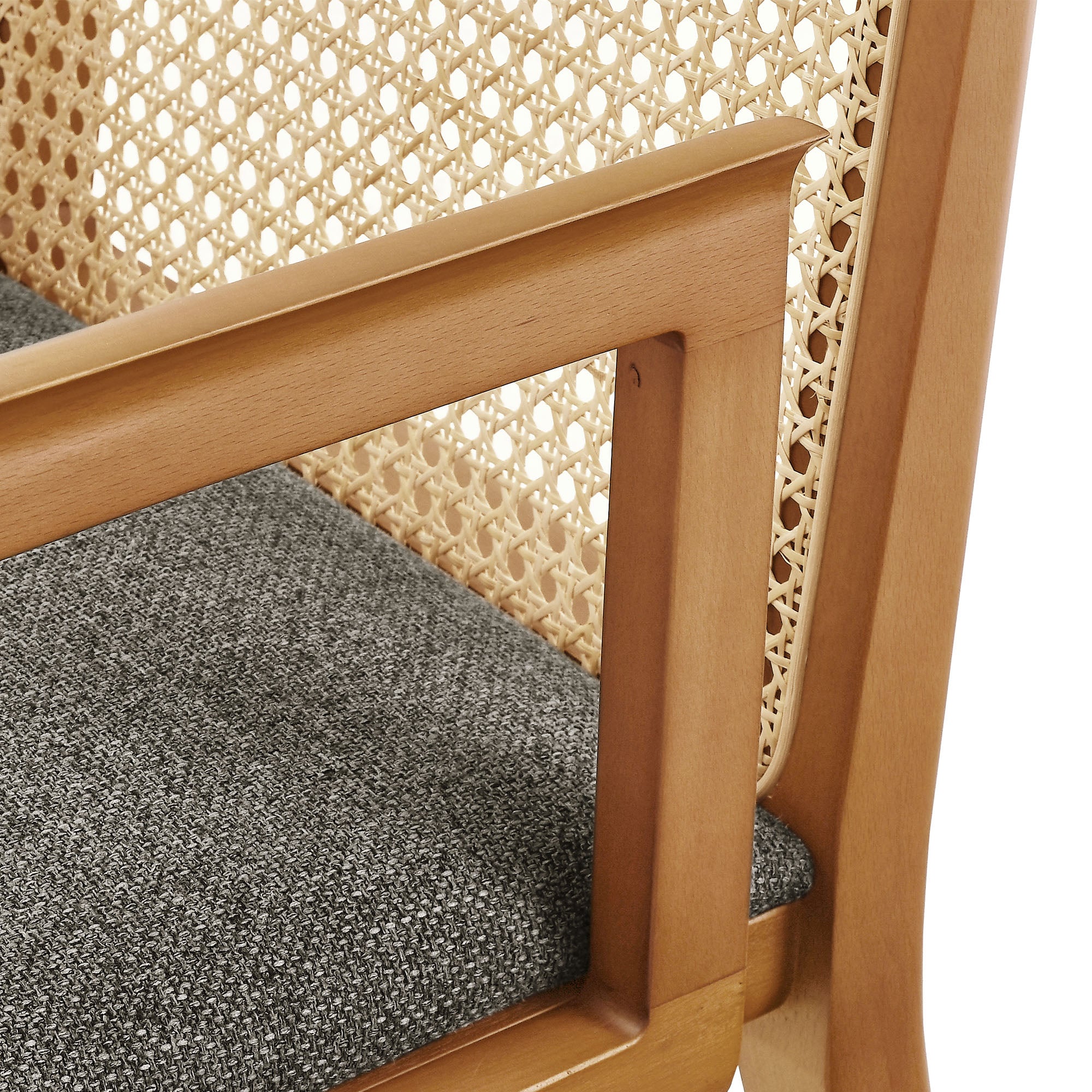 Monarch Wood and Rattan Dining Armchair by Modway - Image 32