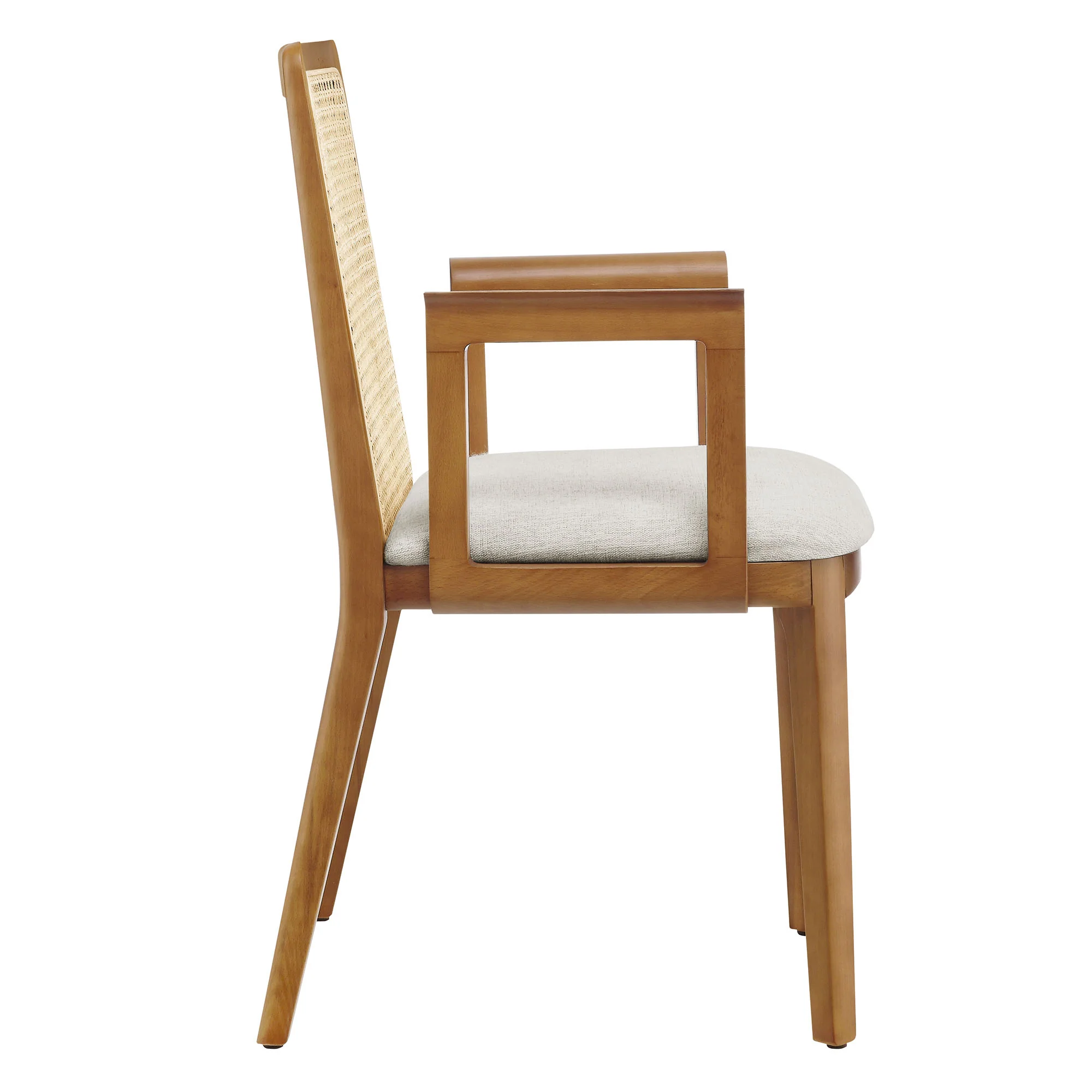 Monarch Wood and Rattan Dining Armchair by Modway - Image 38