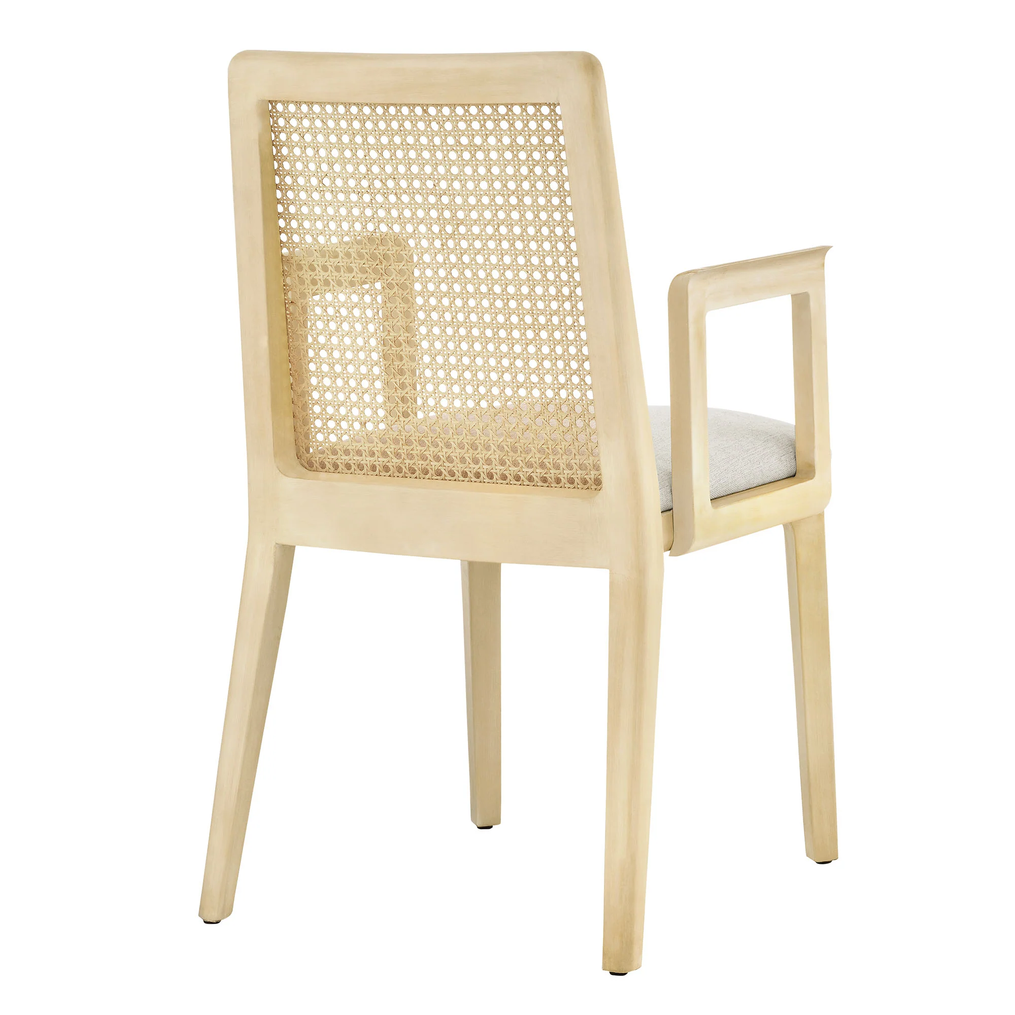 Monarch Wood and Rattan Dining Armchair by Modway - Image 4