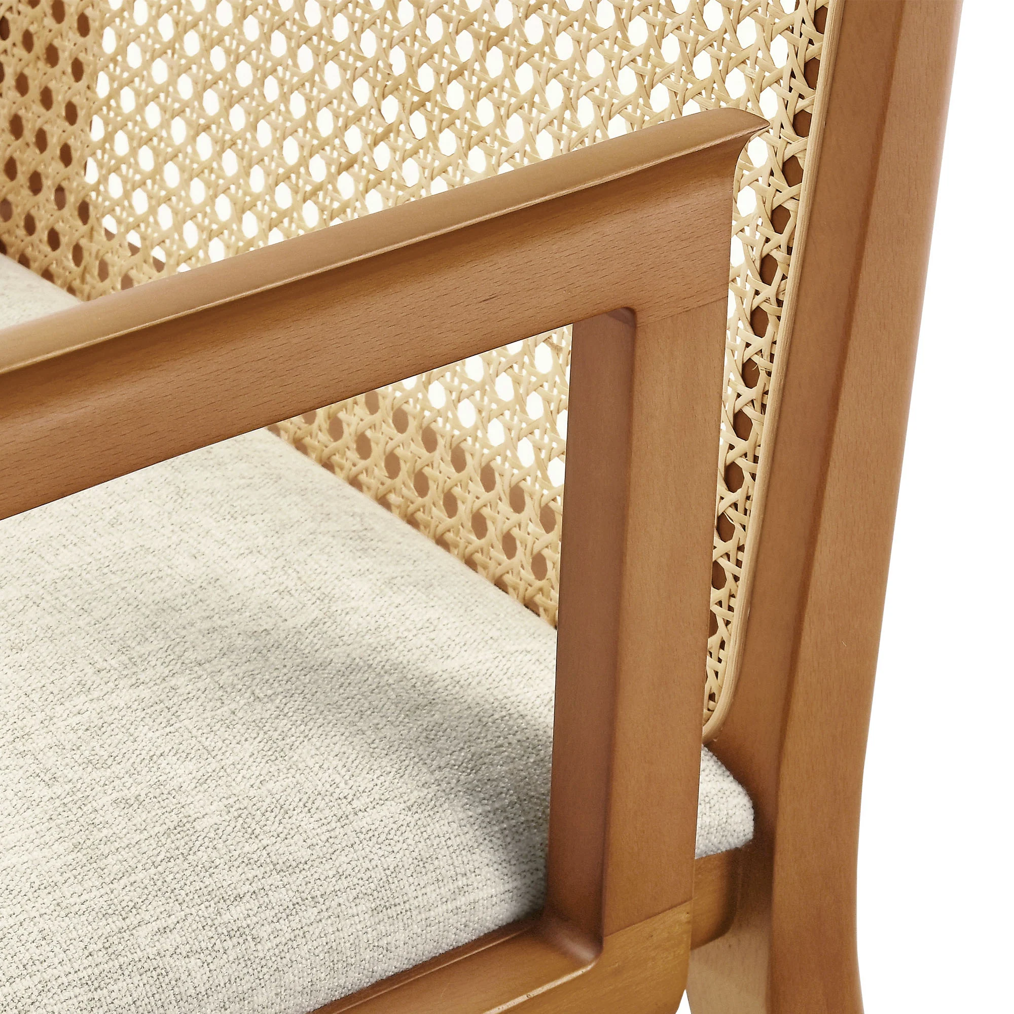 Monarch Wood and Rattan Dining Armchair by Modway - Image 41