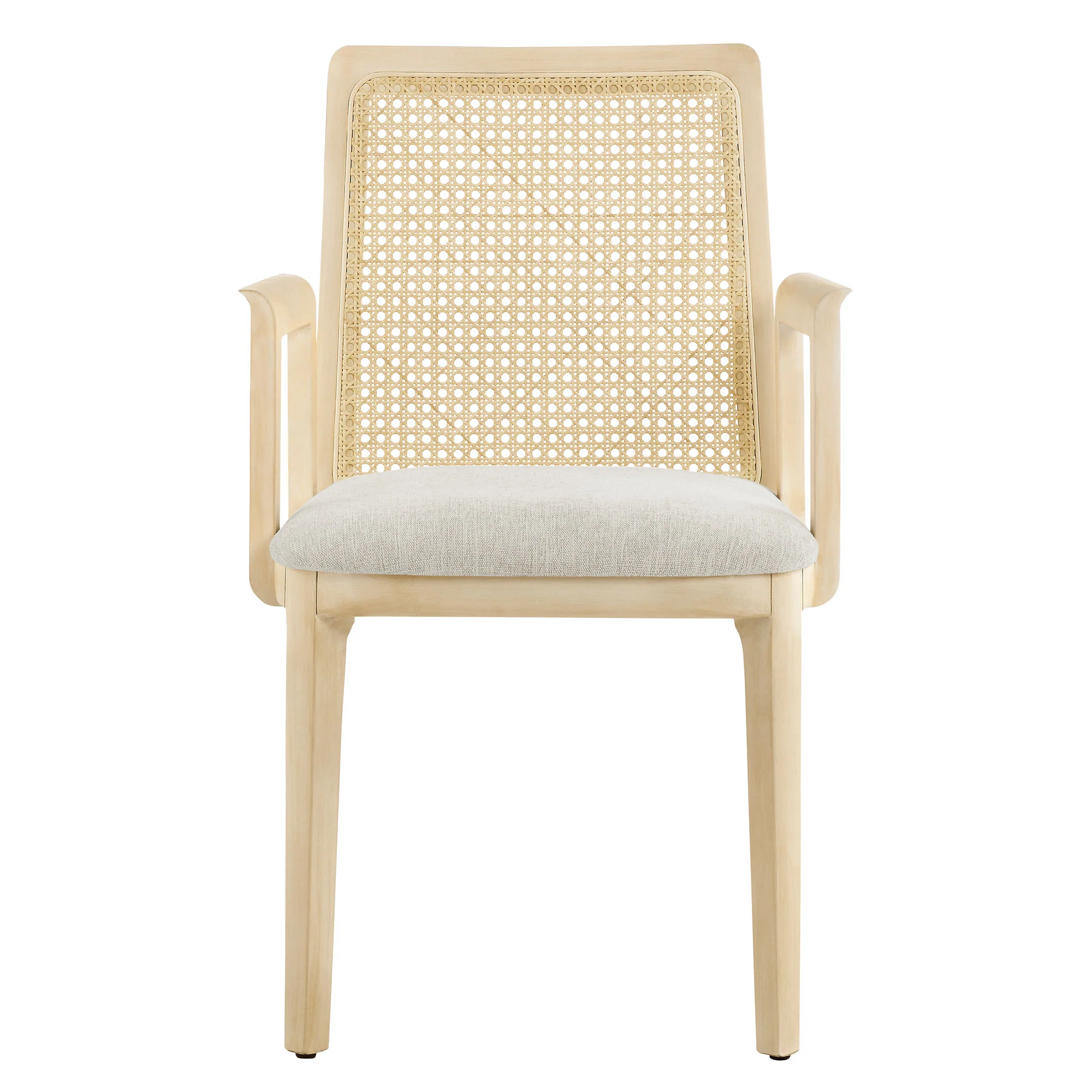 Monarch Wood and Rattan Dining Armchair by Modway - Image 5