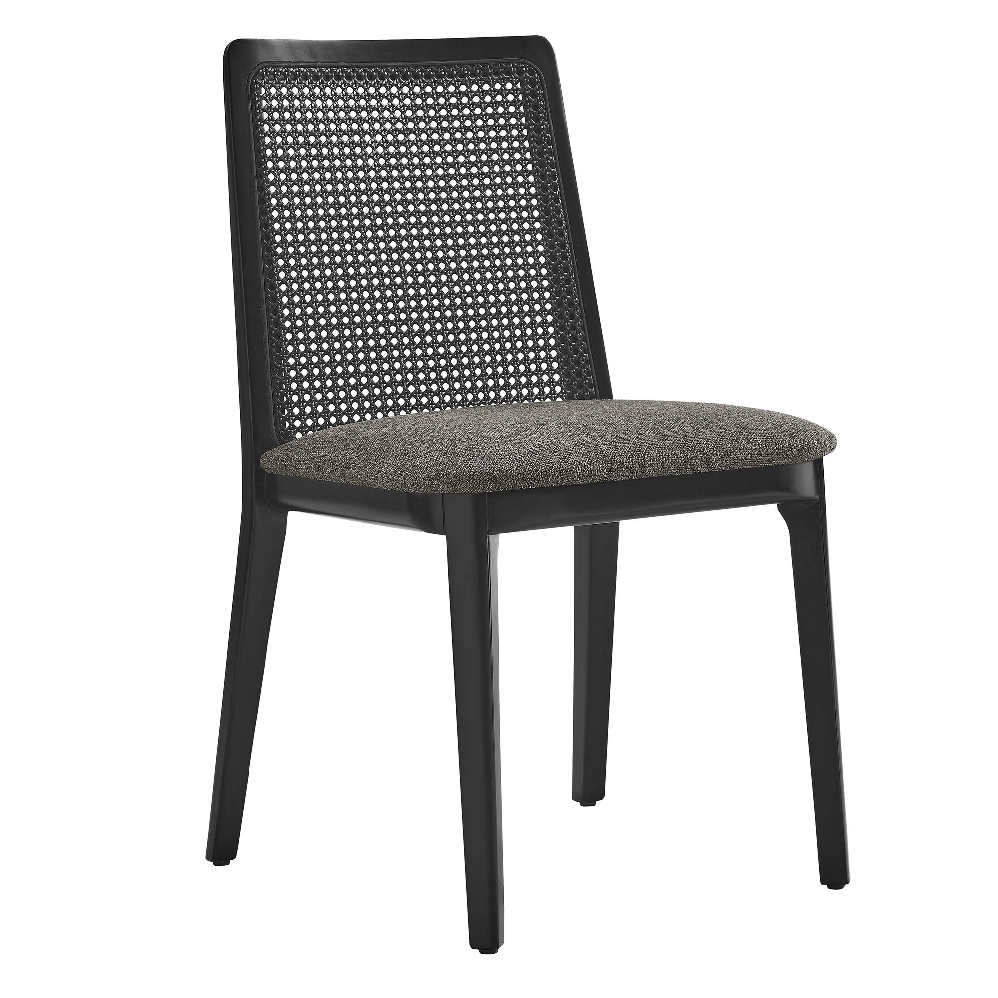 Monarch Wood and Rattan Dining Side Chair by Modway - Image 10