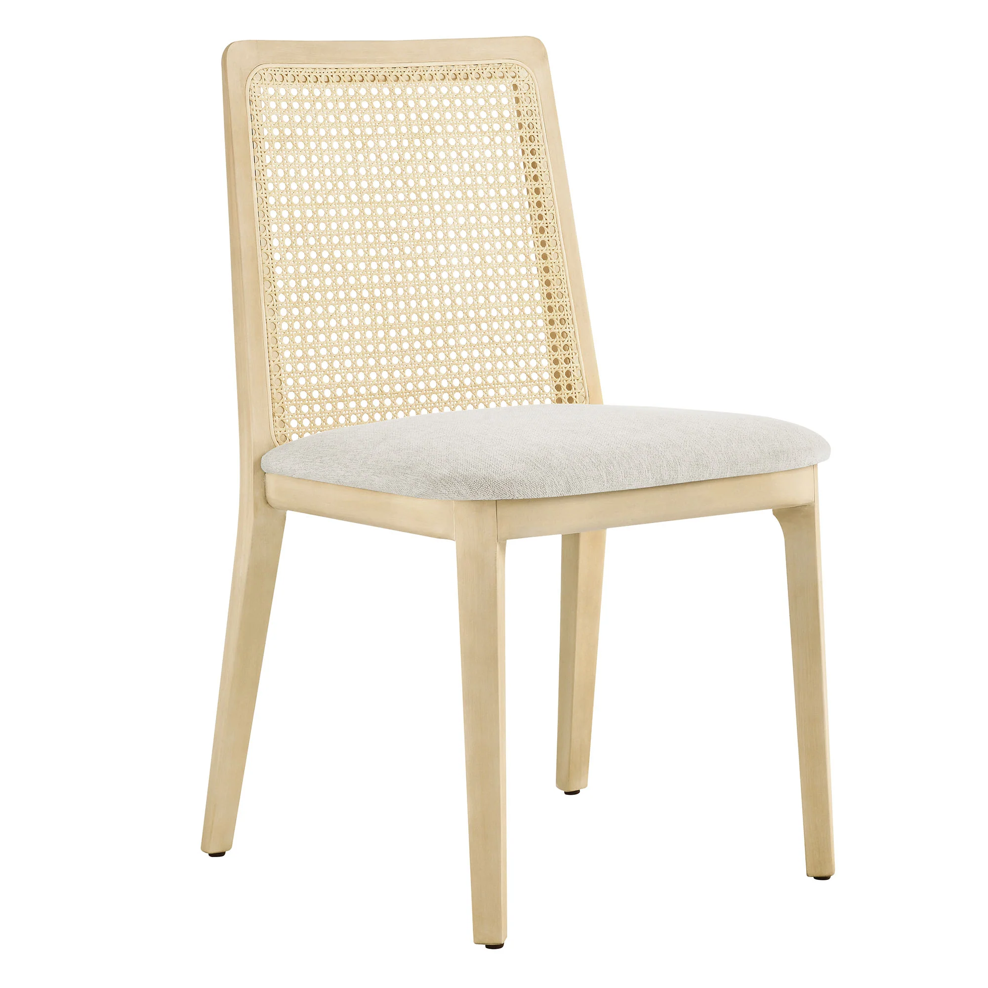 Monarch Wood and Rattan Dining Side Chair by Modway - Image 2