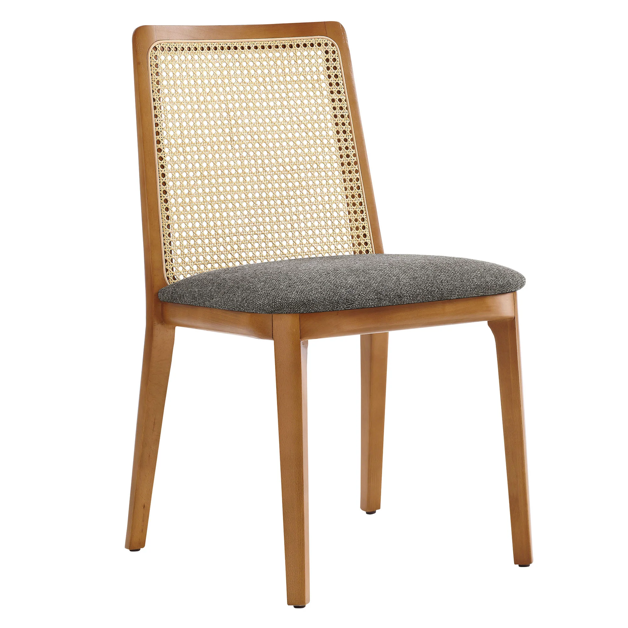 Monarch Wood and Rattan Dining Side Chair by Modway - Image 28