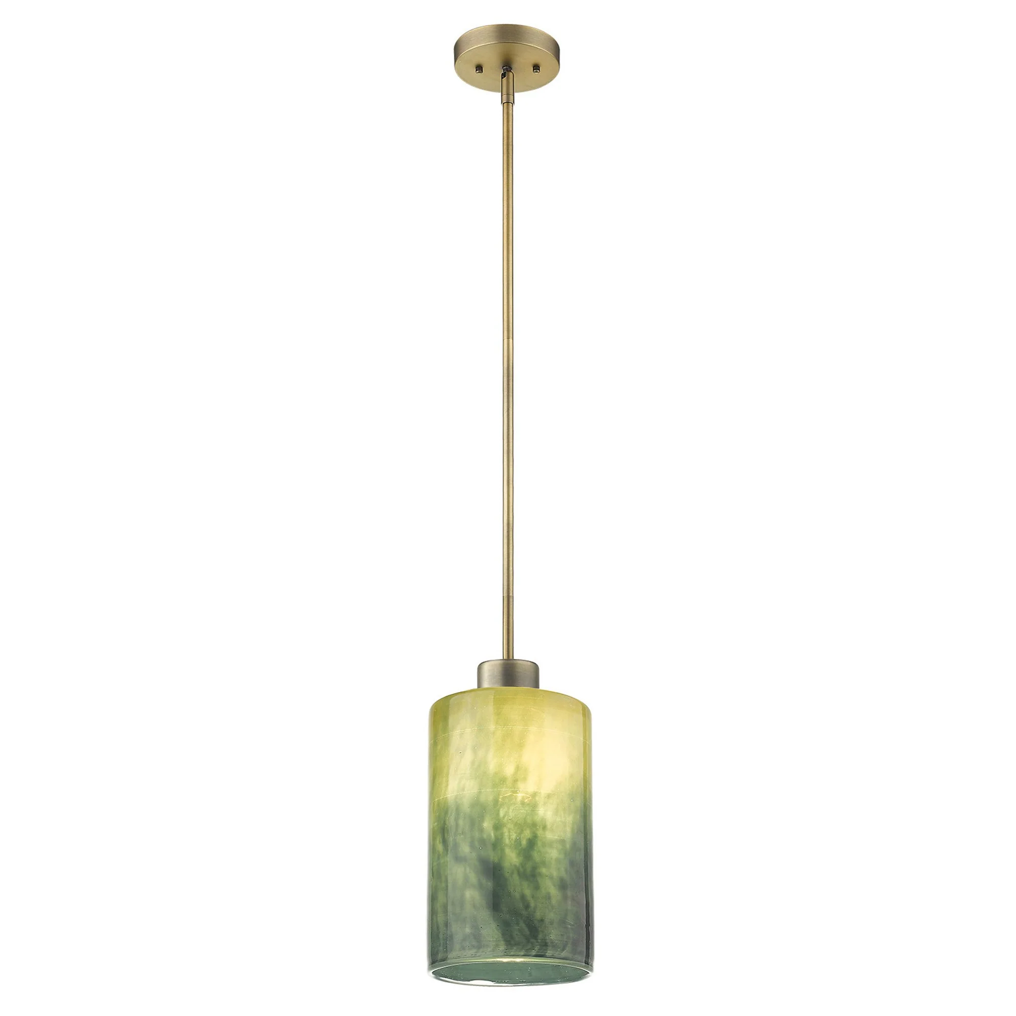 Monet 1-Light Brass Pendant By Homeroots - Image 3