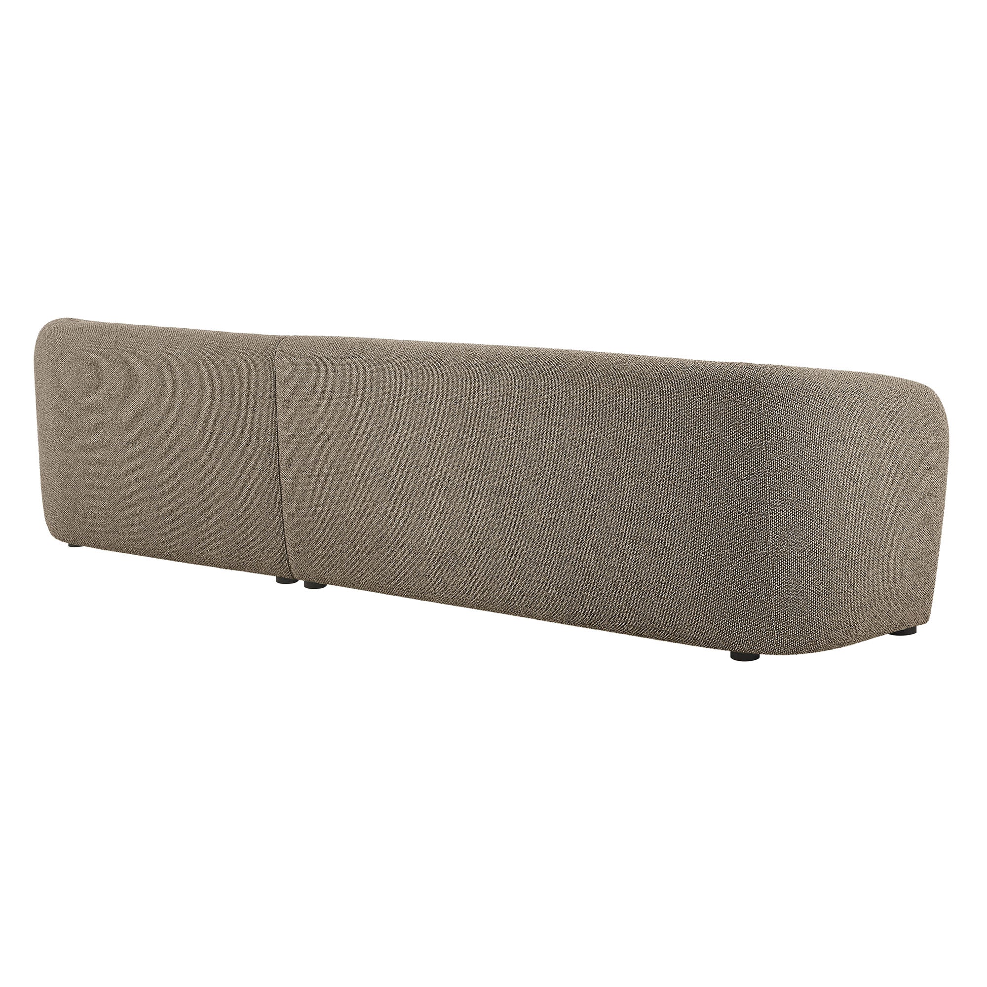 Monica 2 Piece Right Facing Boucle Fabric Modular Sofa with Chaise by Modway - Image 12