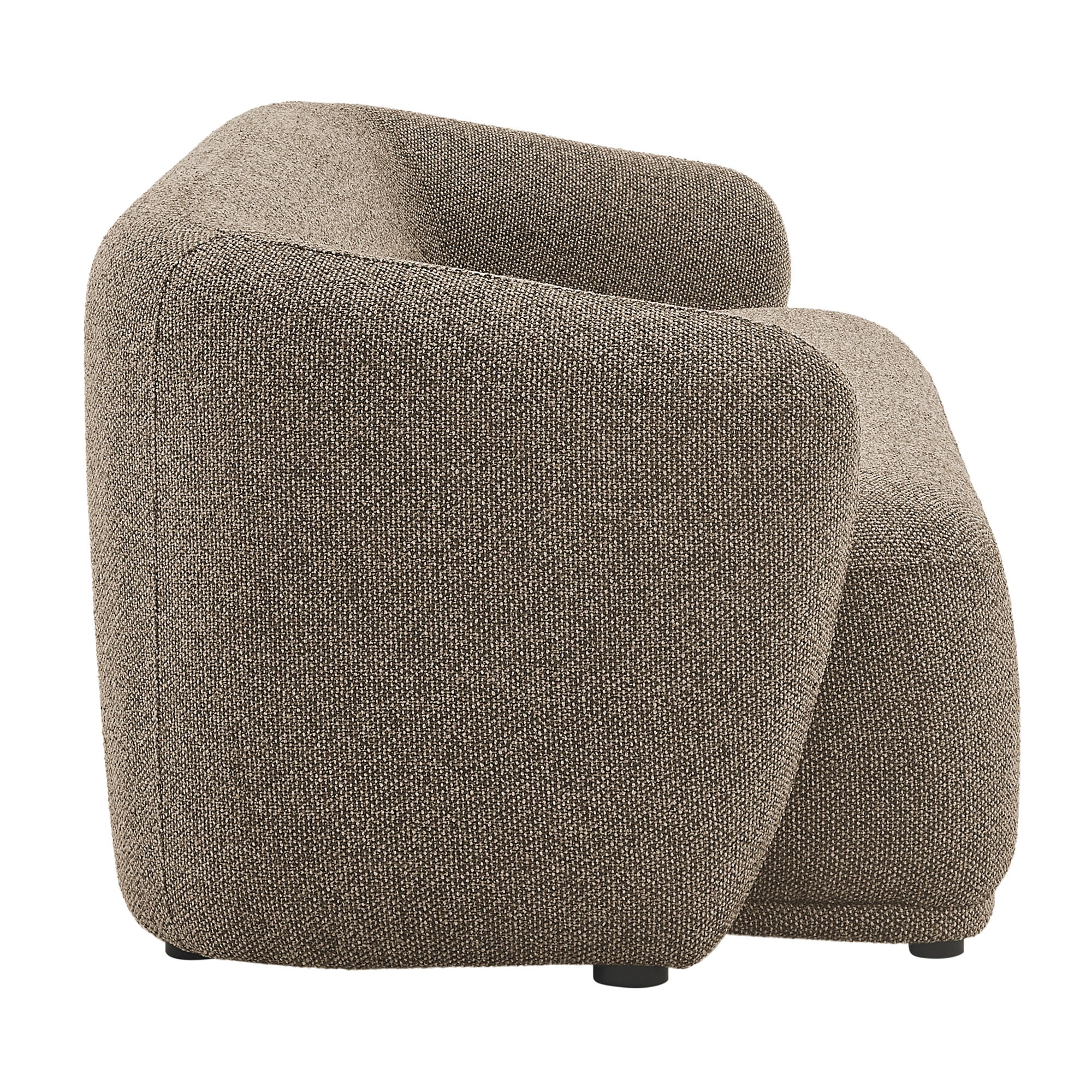 Monica 88 Inch Boucle Fabric Sofa by Modway - Image 11