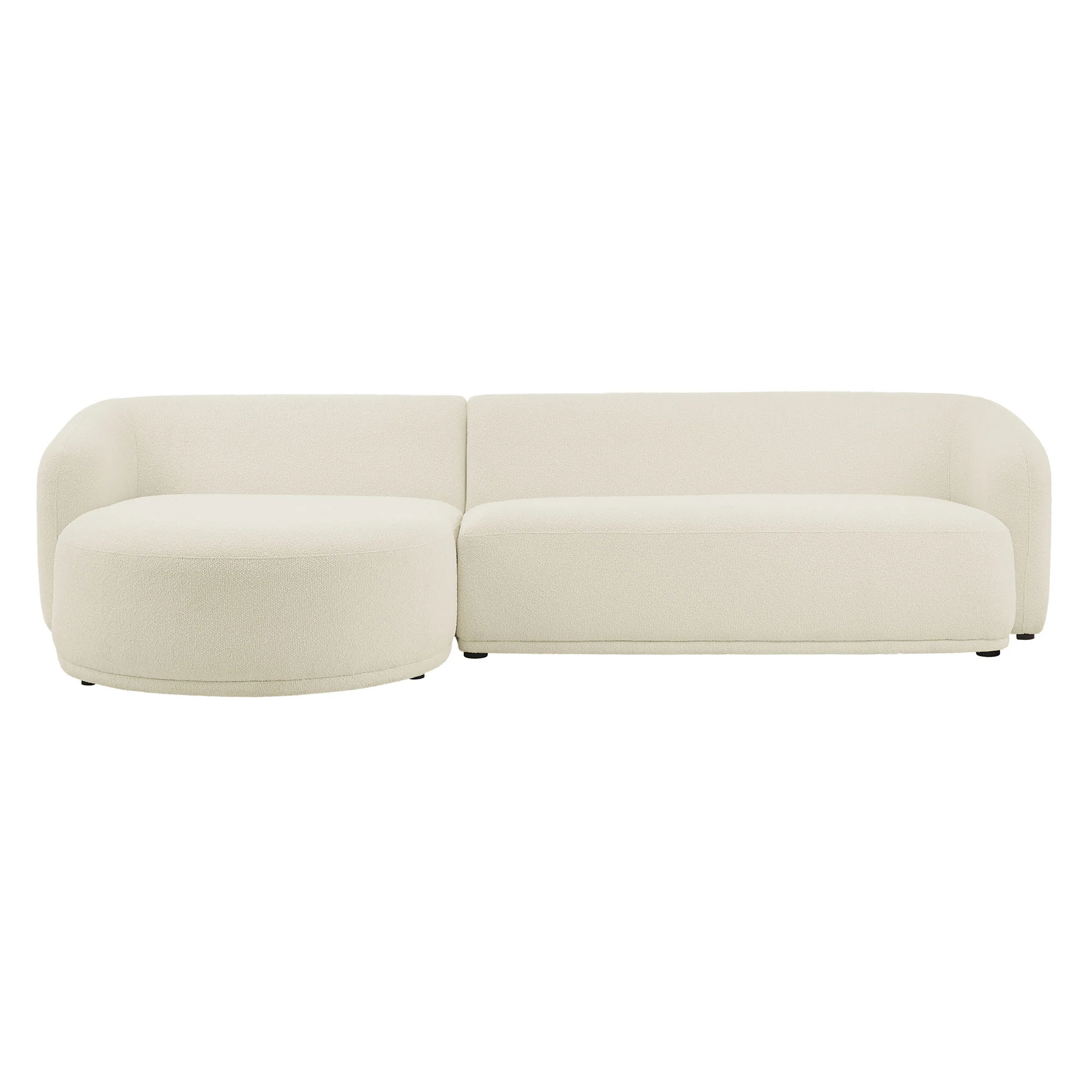Monica 88 Inch Boucle Fabric Sofa by Modway - Image 18