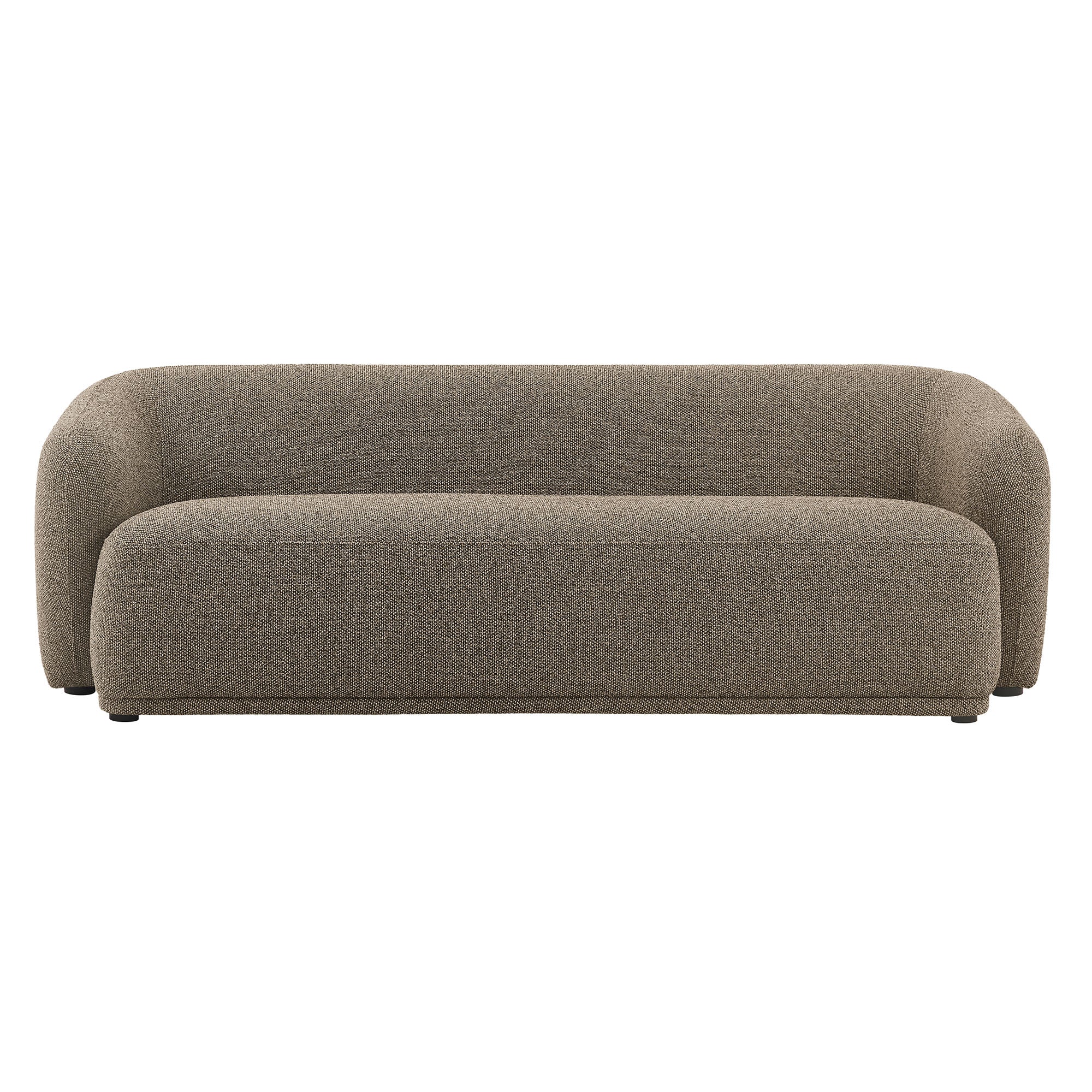 Monica 88 Inch Boucle Fabric Sofa by Modway - Image 9