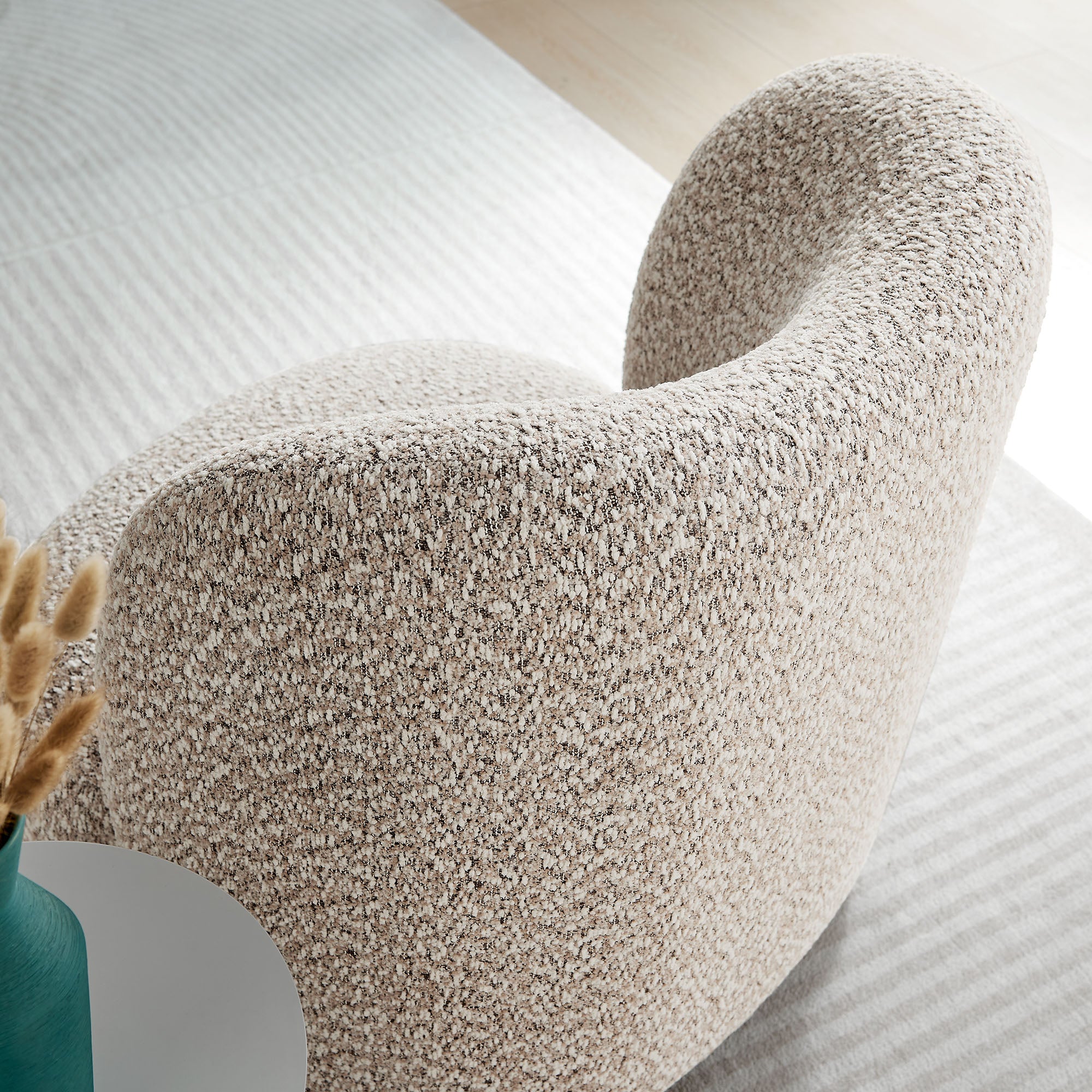 Monroe Boucle Fabric Accent Chair by Modway - Image 7