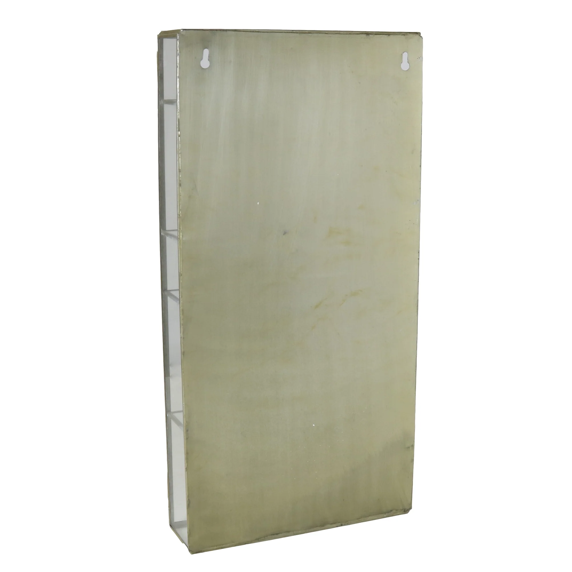Monroe Divided Wall Case - Brass By HomArt - Image 3
