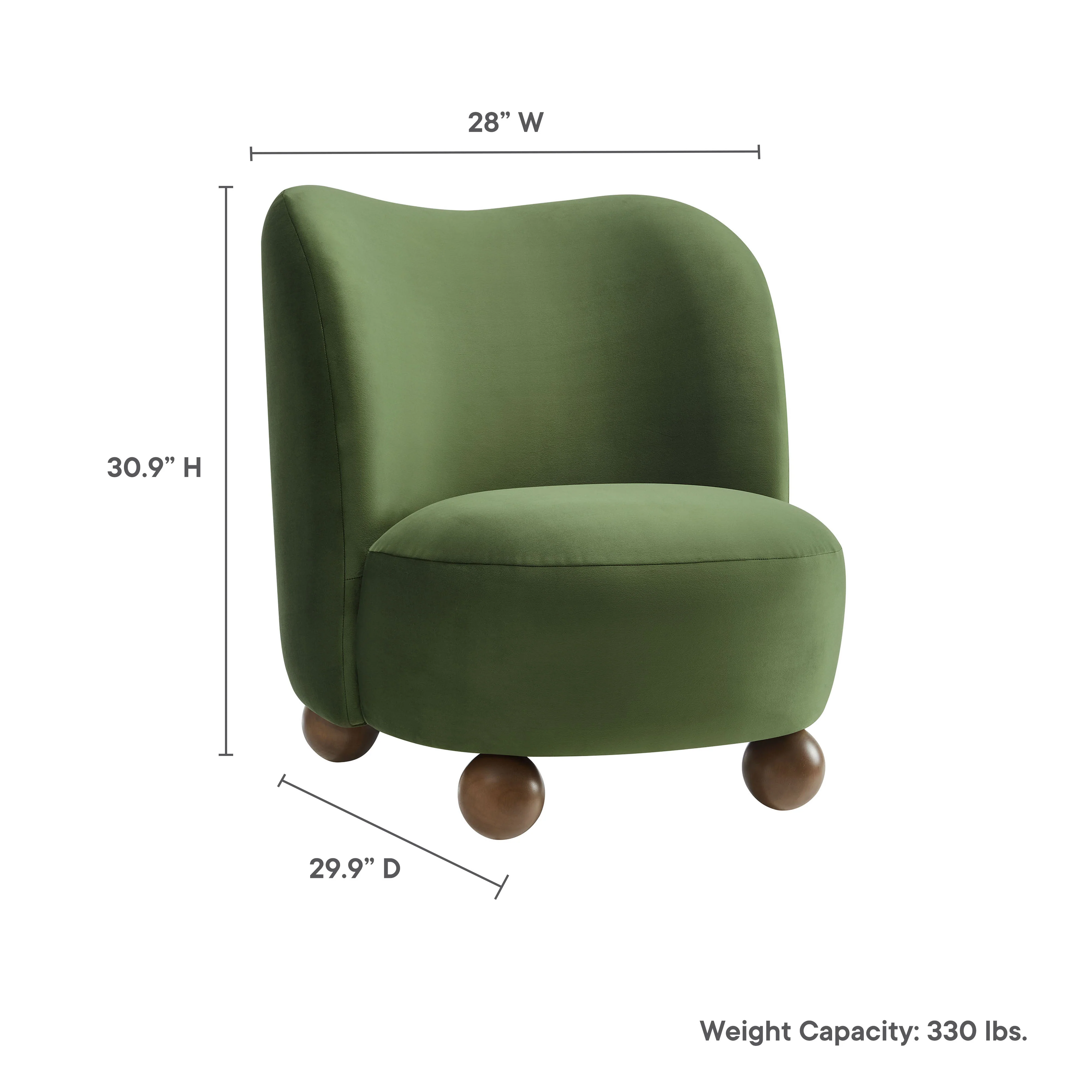 Monroe Performance Velvet Accent Chair by Modway - Image 18