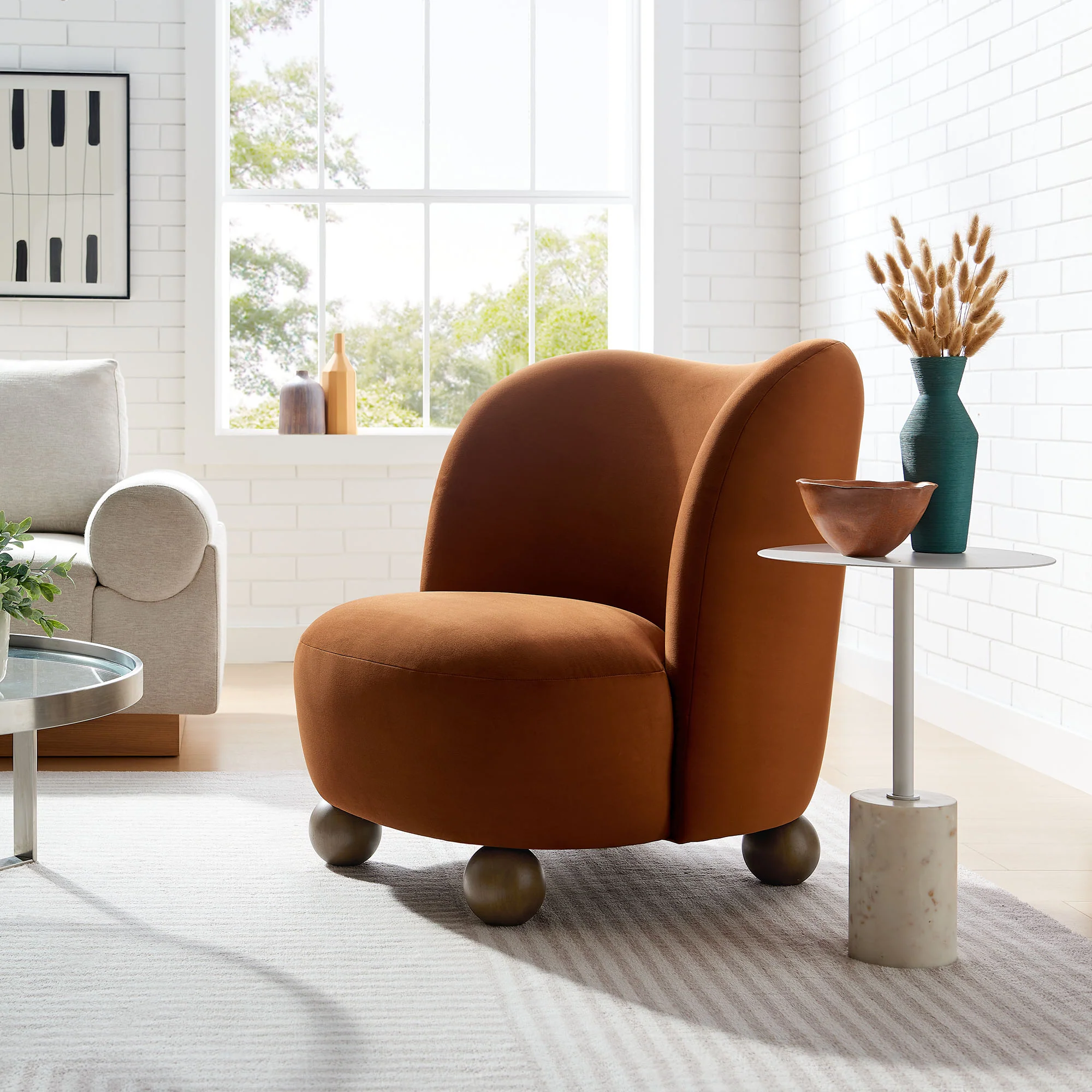 Monroe Performance Velvet Accent Chair by Modway - Image 25